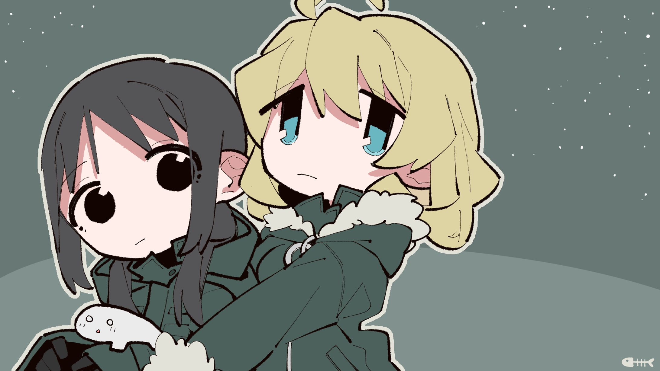 チトちゃんとユーリちゃん-1