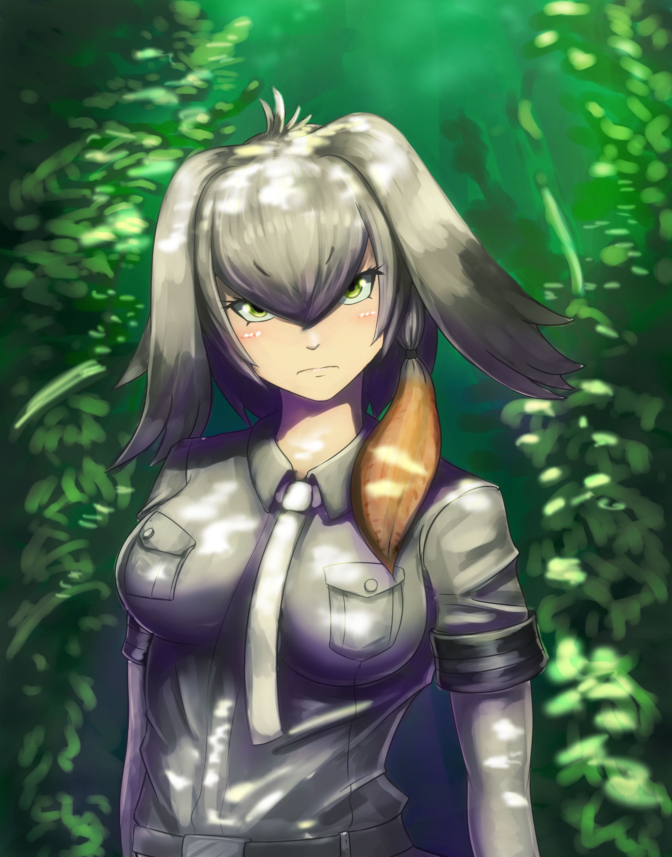 けものフレンズ　ハシビロコウちゃん　ファンアート-1