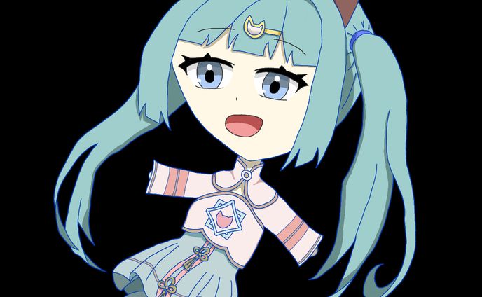 ミニキャラ　チャイナ服