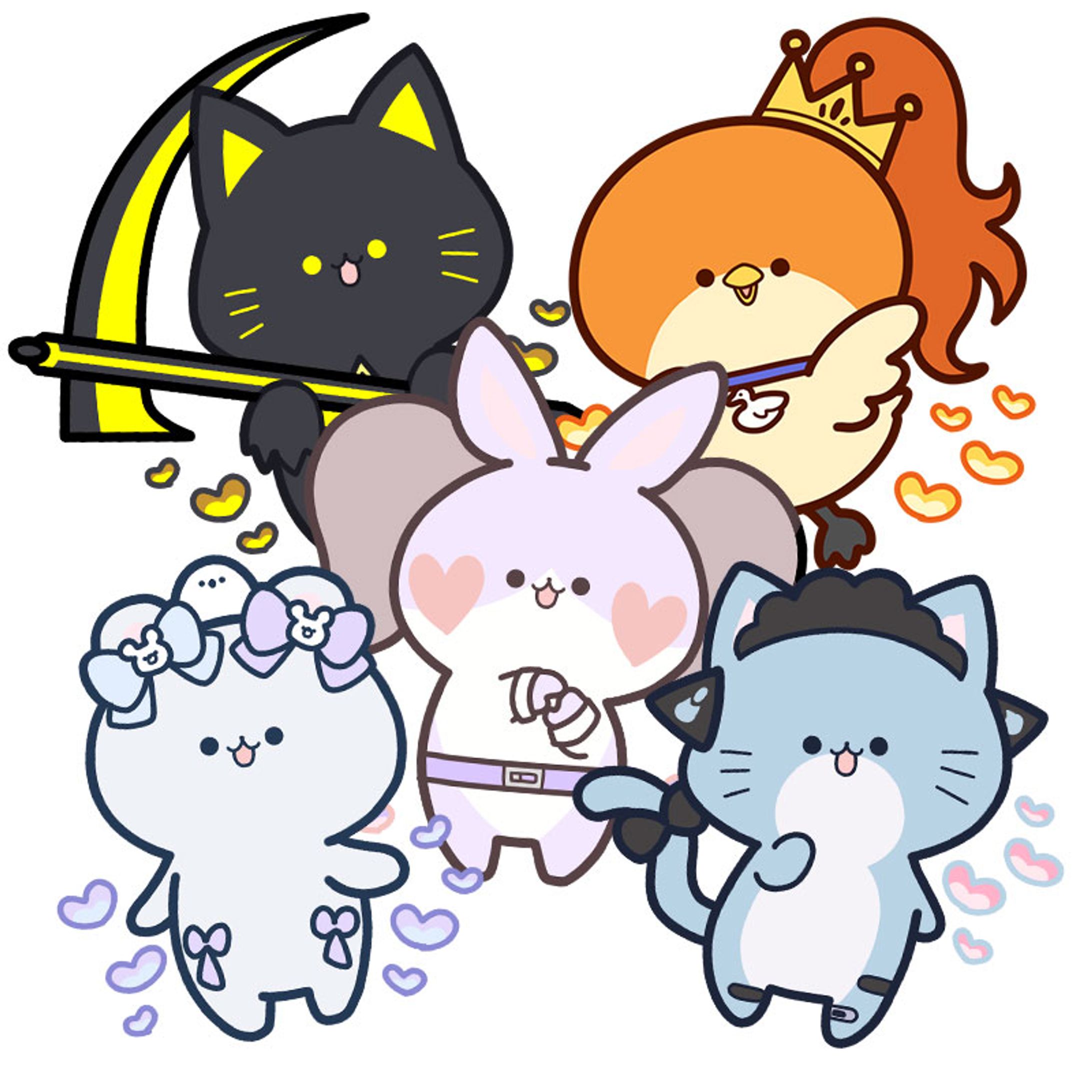 ゆる動物化イラスト-1