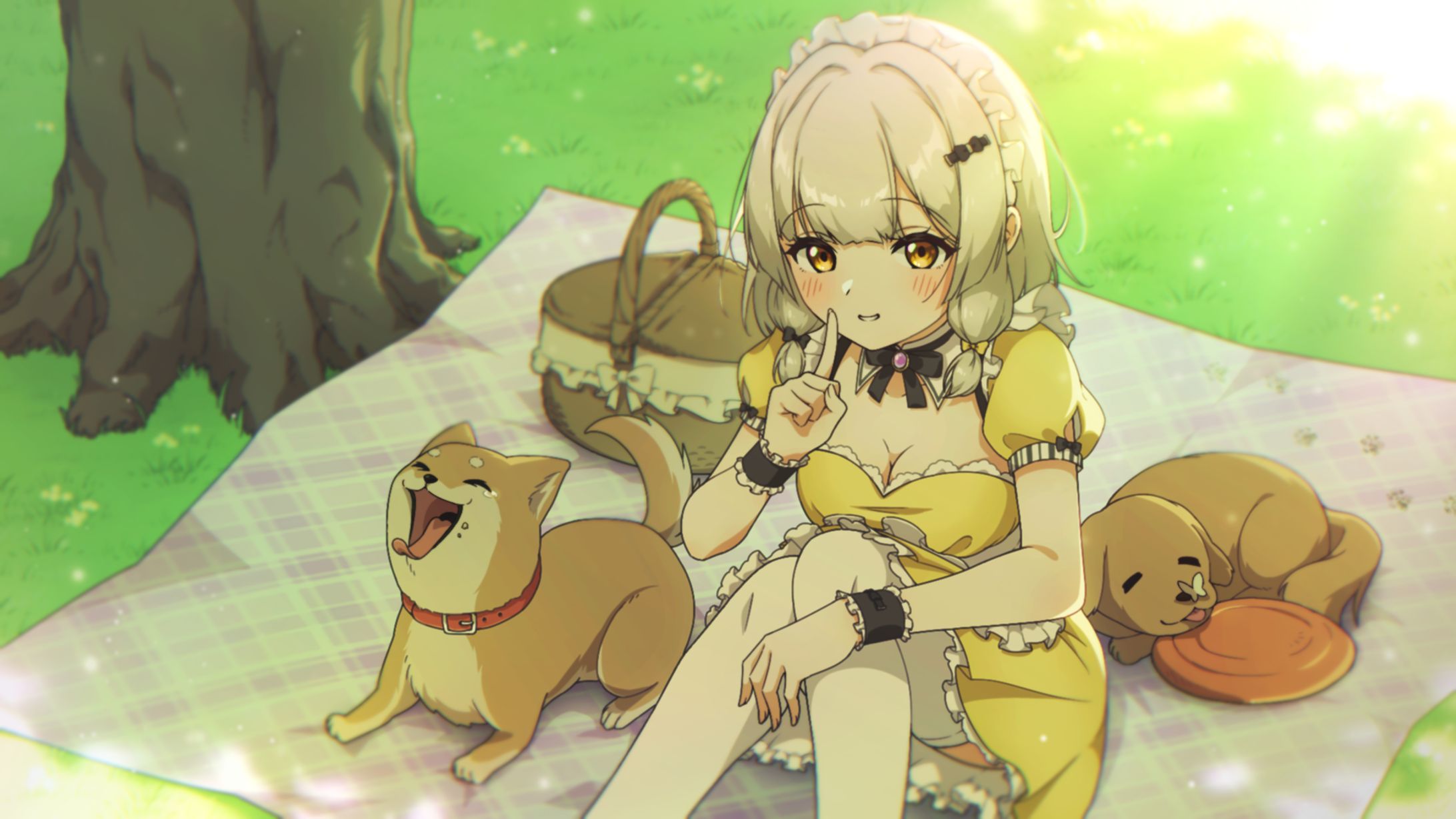 【お仕事】Vtuber『Shee Icho』様  - PC壁紙イラスト-1