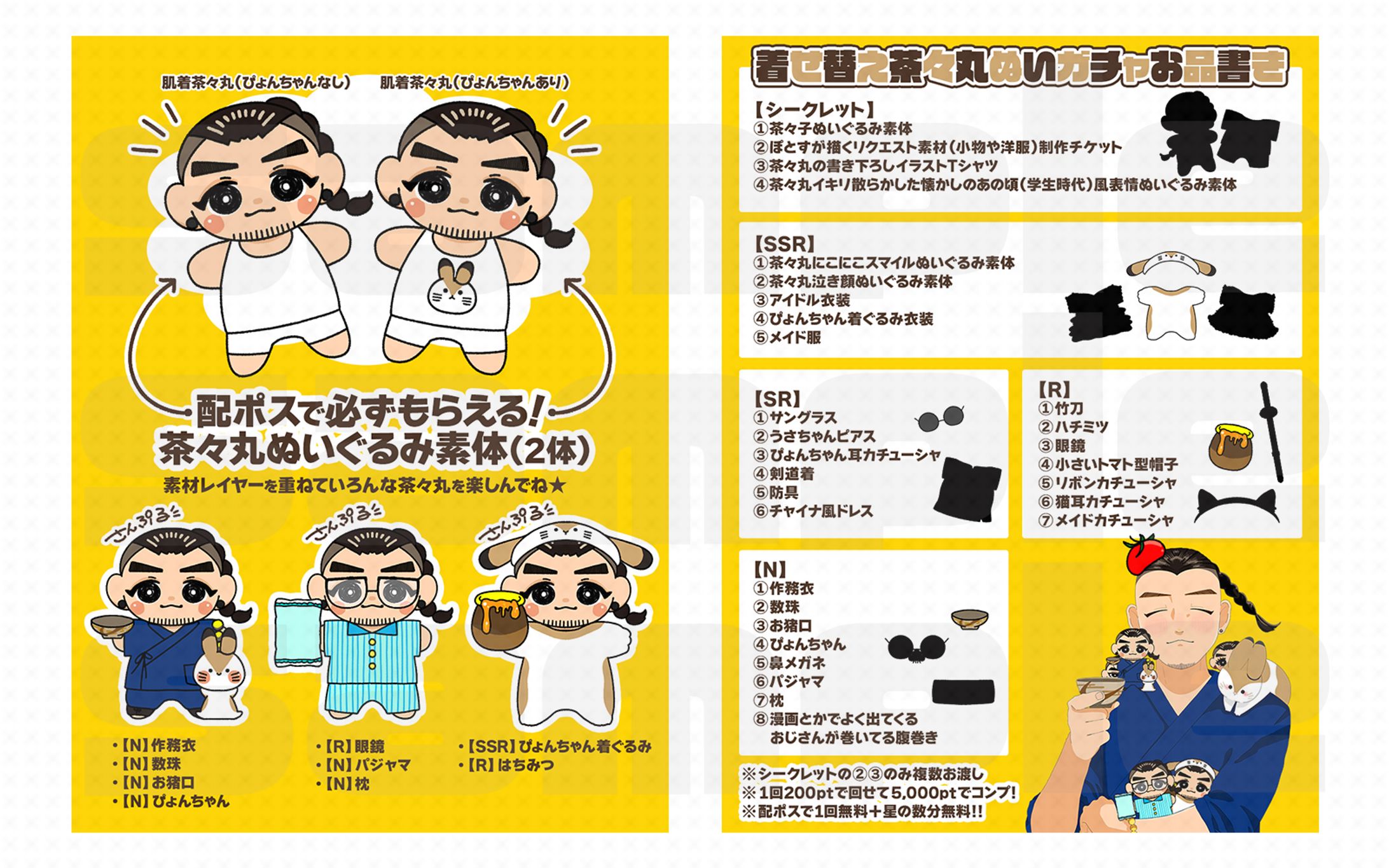 酒月 茶々丸さん 企画イラスト制作-1