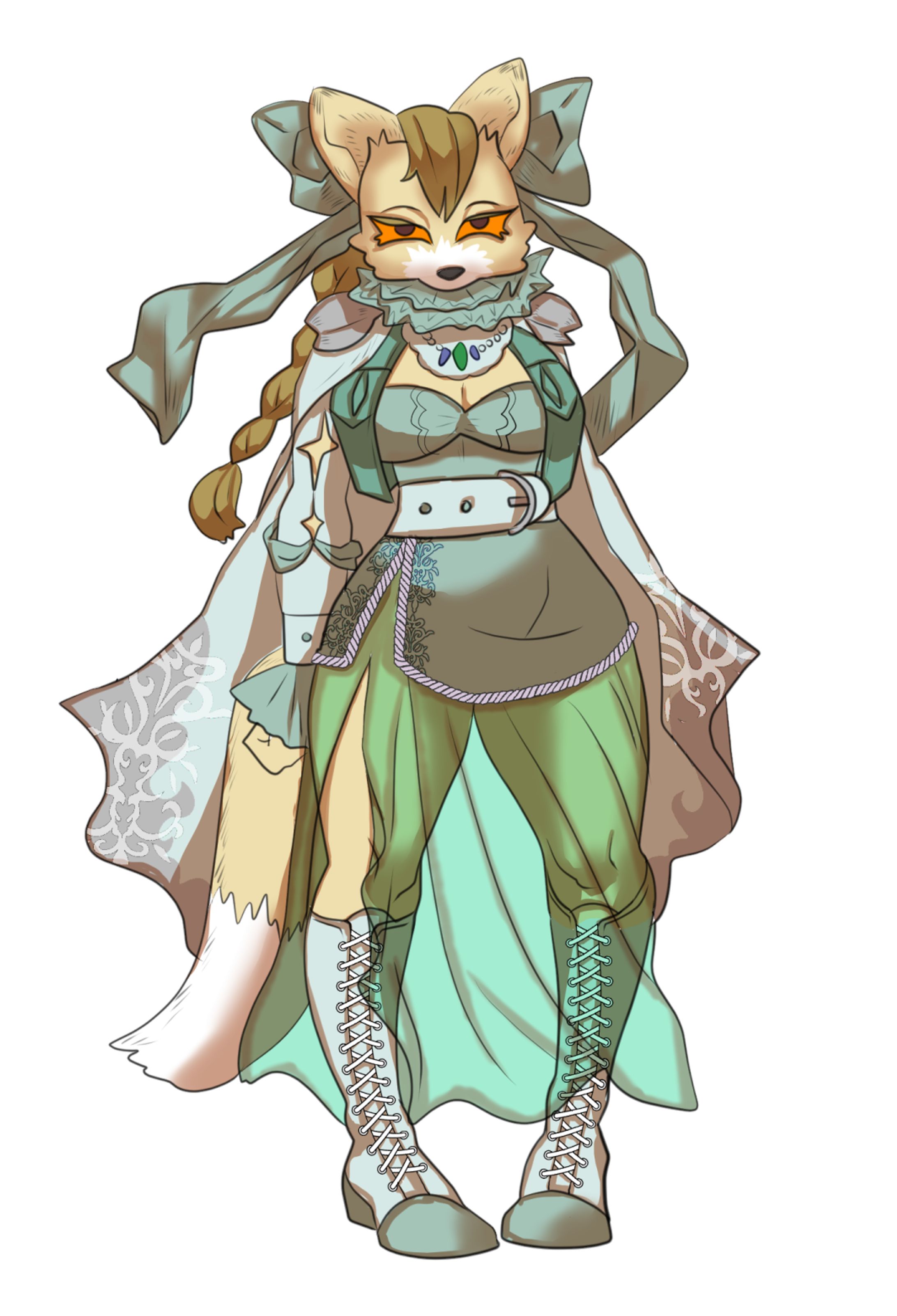 狐お嬢さんガンマン-1