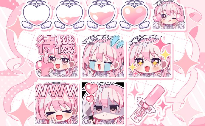 鳥丸様 メンバーシップバッジ・スタンプ