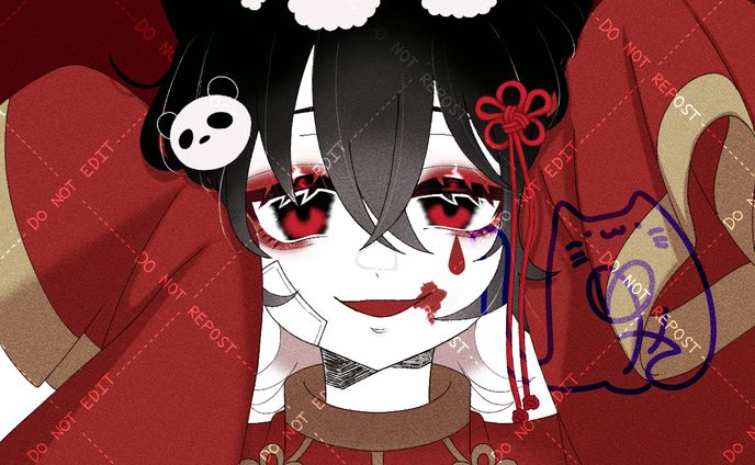 配信者、擬人化
