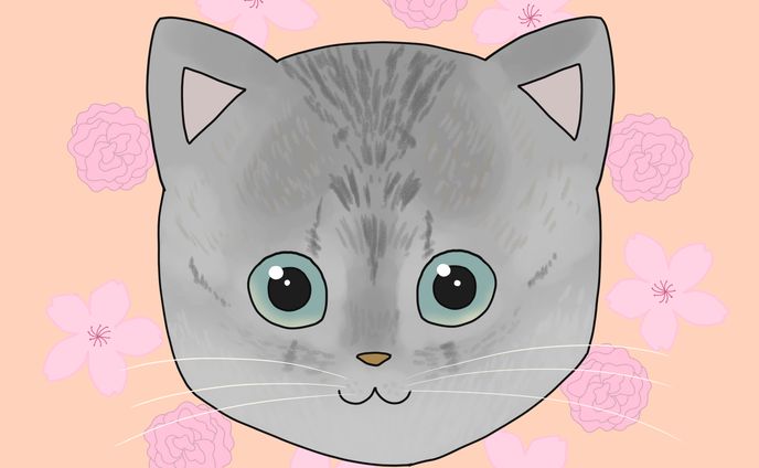 SNSアイコン受注【猫】