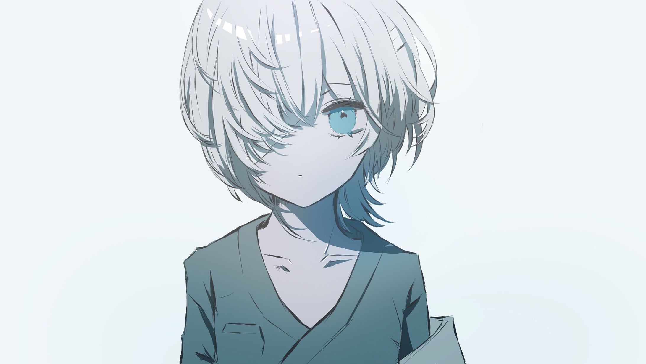 実験体の白髪ちゃん(仮)-1