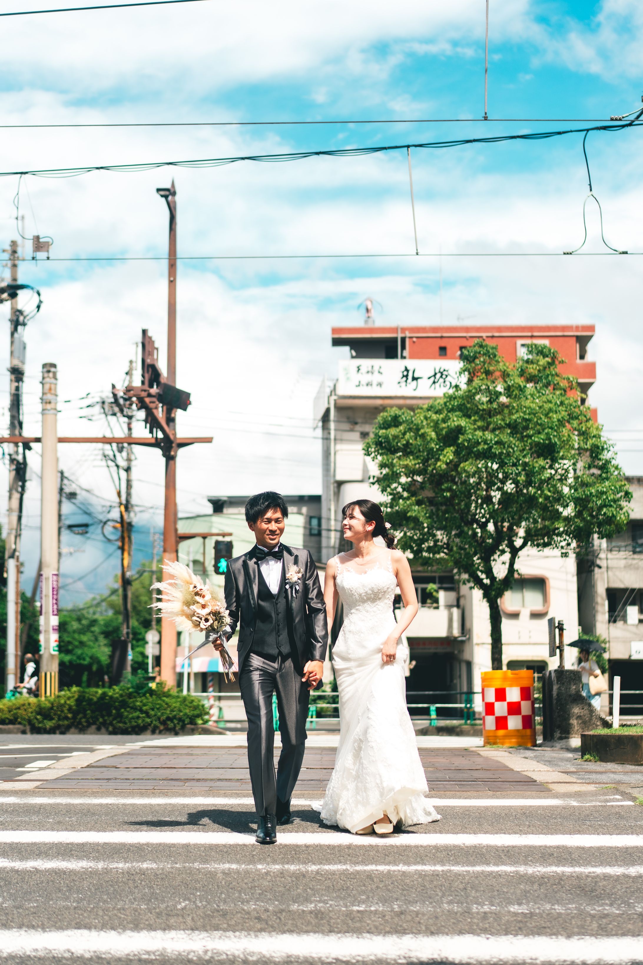 鹿児島街中スナップウェディング-1