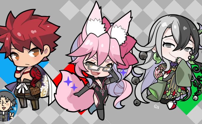 2次創作/SDキャライラスト(2-2.5頭身)