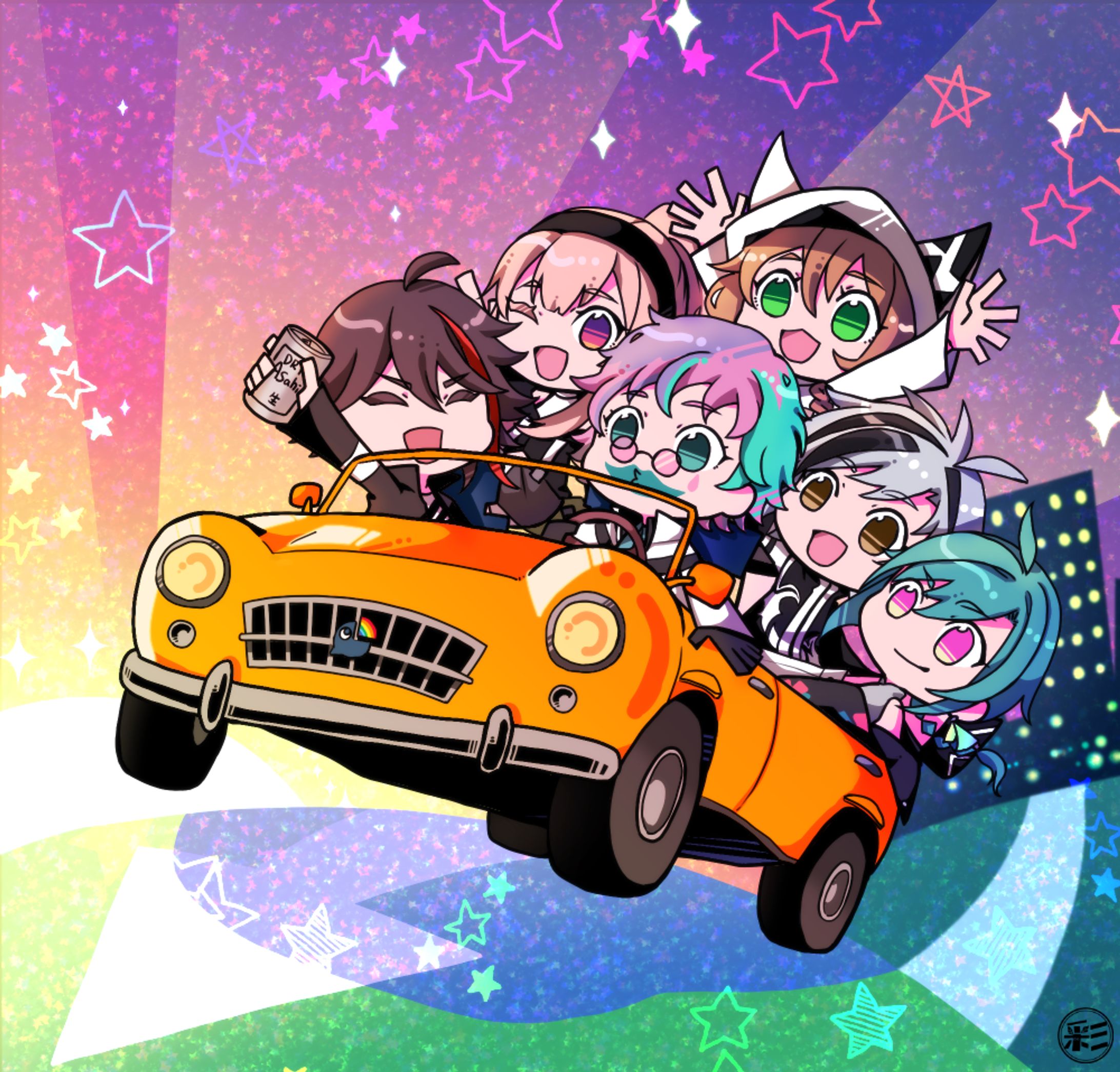 ミニキャラ集合絵①-1