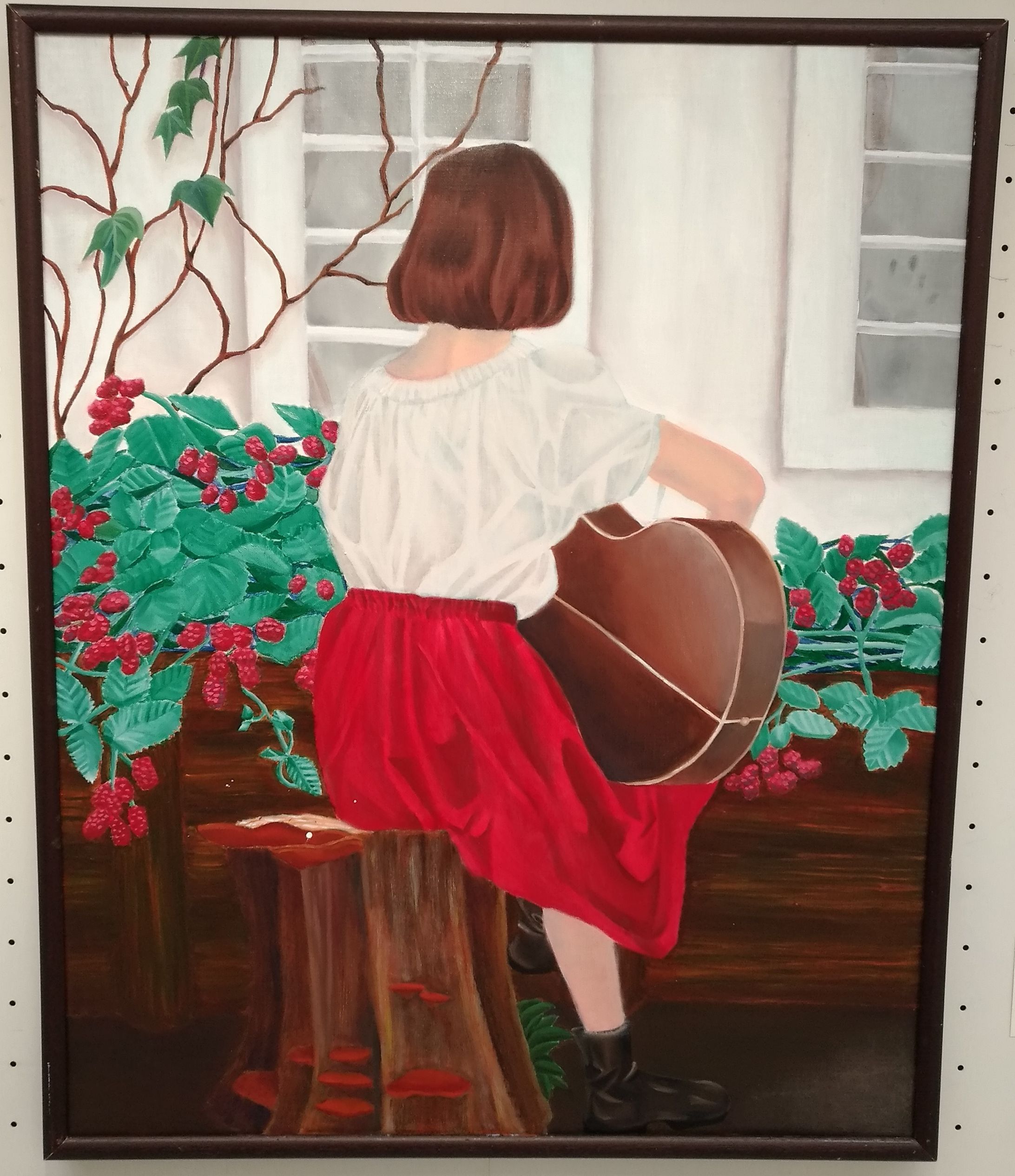 高校時代　人物画-1