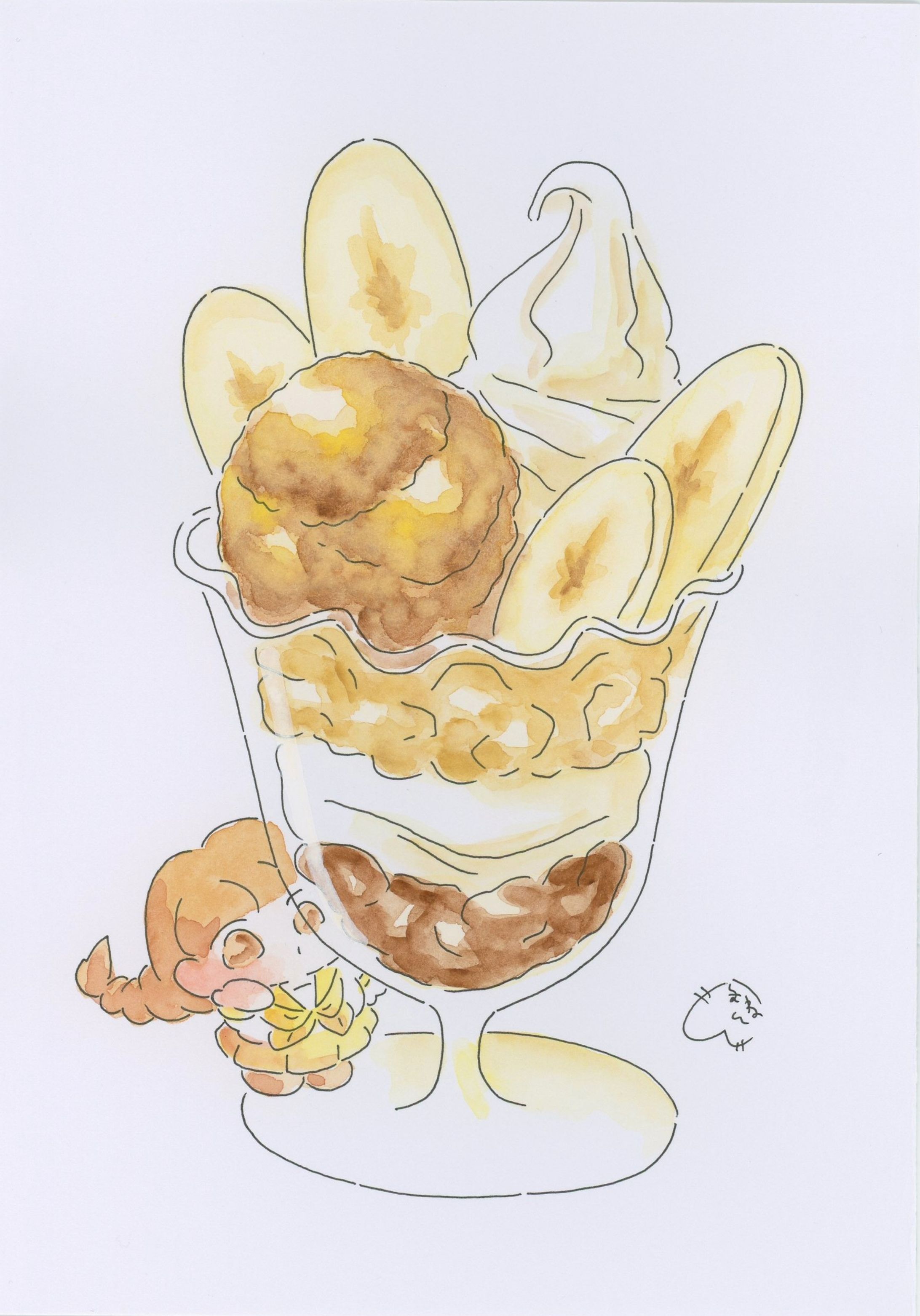 バナナパフェ-1