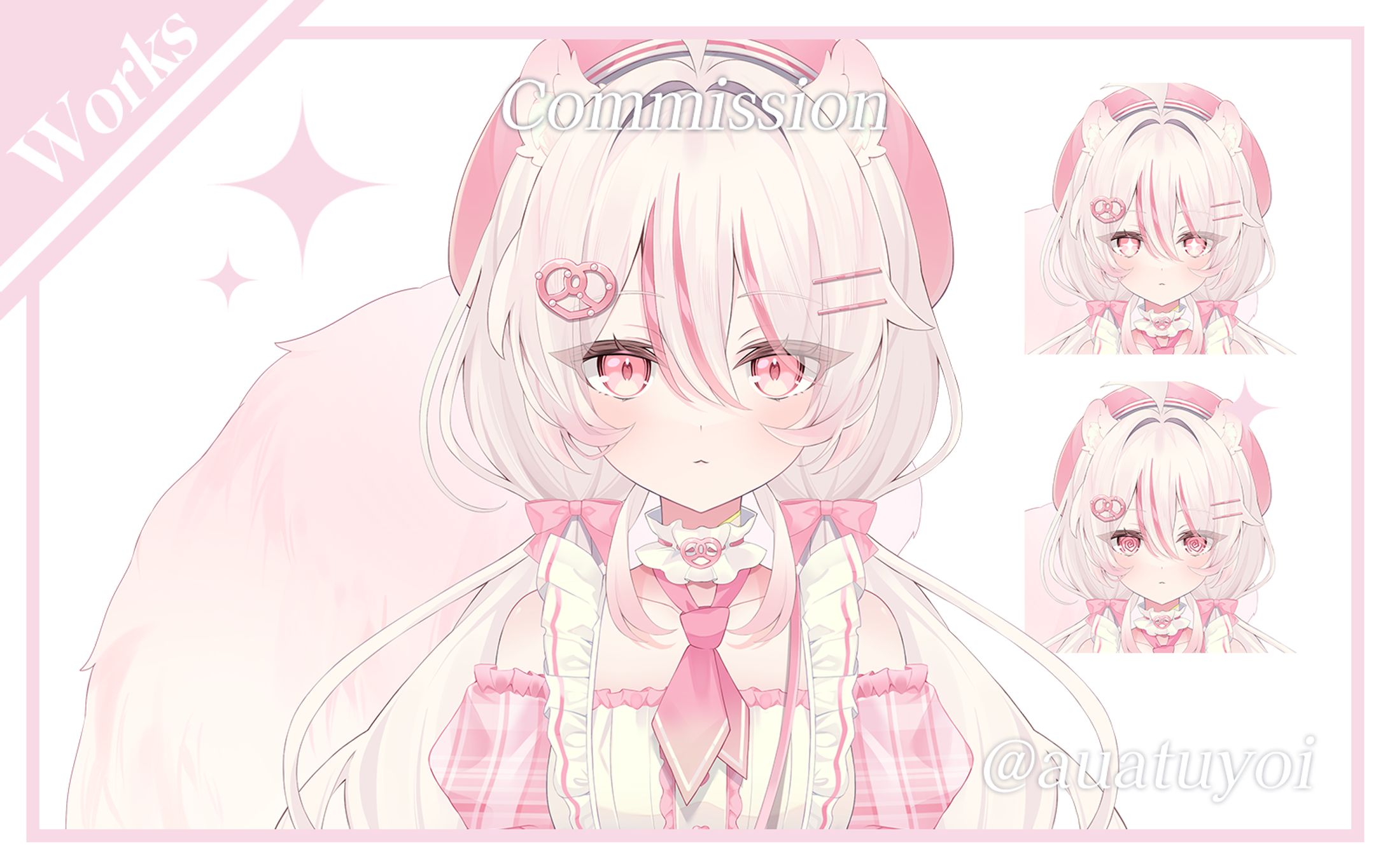 〖works〗VTuber／椎乃樹ちの様 〖live2dイラスト制作〗-1
