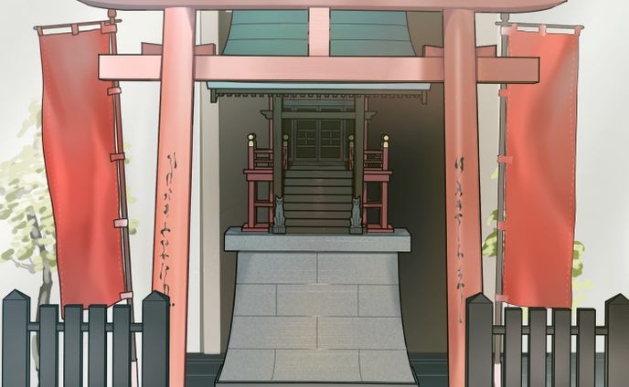 カラーイラスト 背景