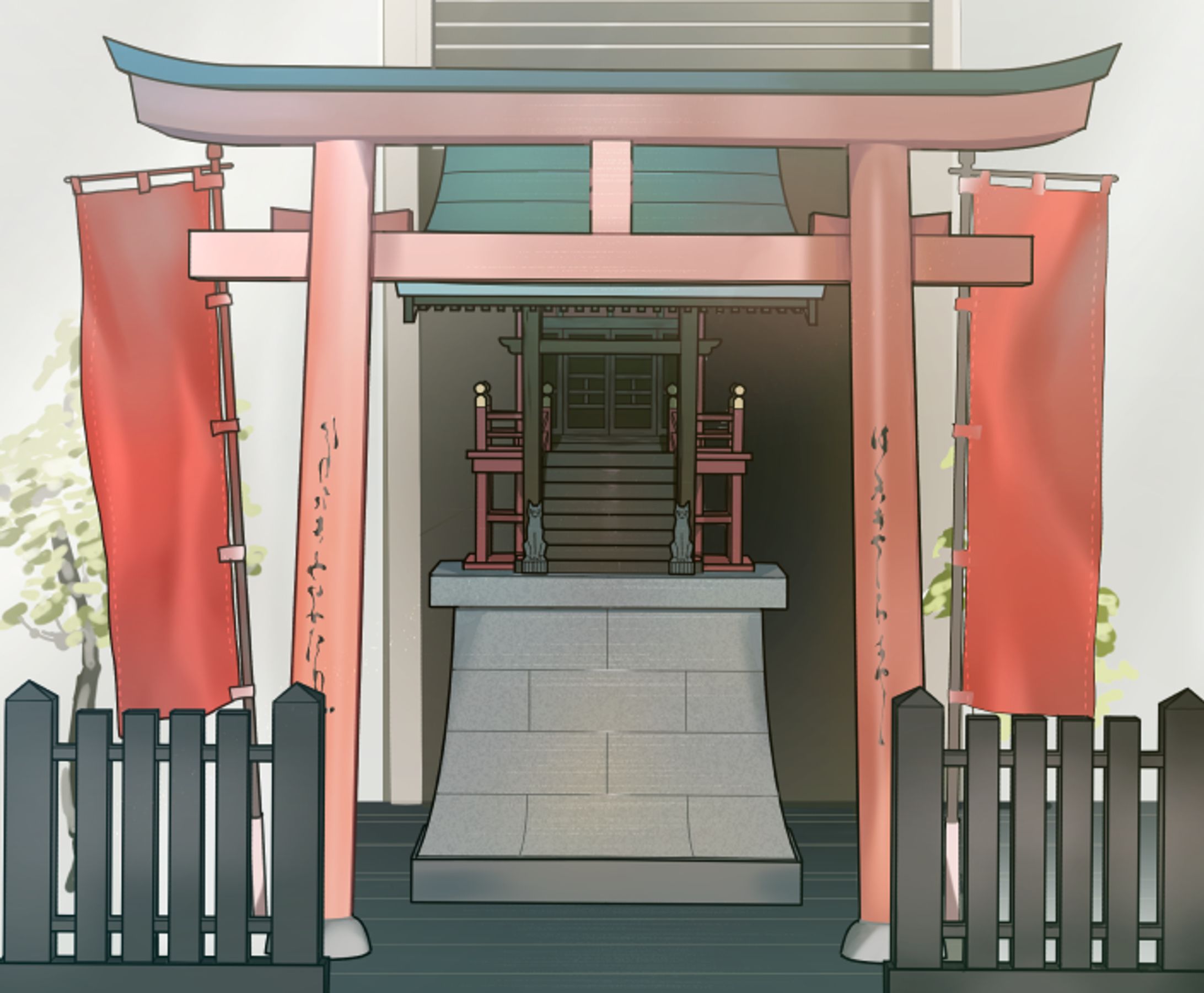 カラーイラスト 背景-1