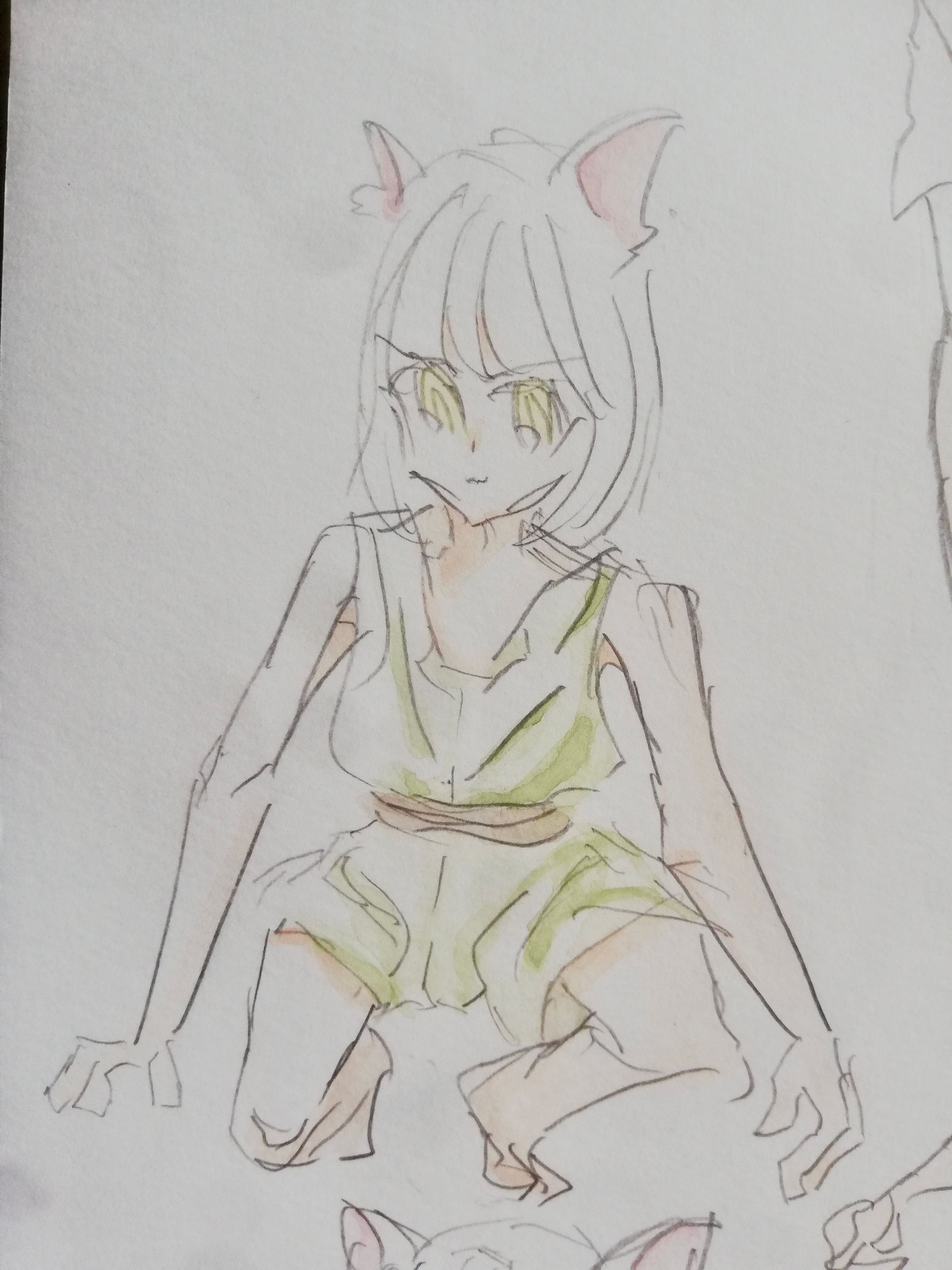 オリジナルキャラクター　猫-1