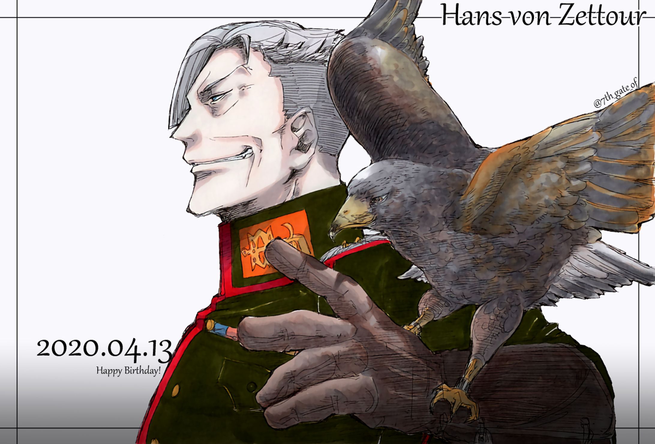 【アナログ】ゼートゥーア閣下お誕生日 2020.04.13【二次創作】-1