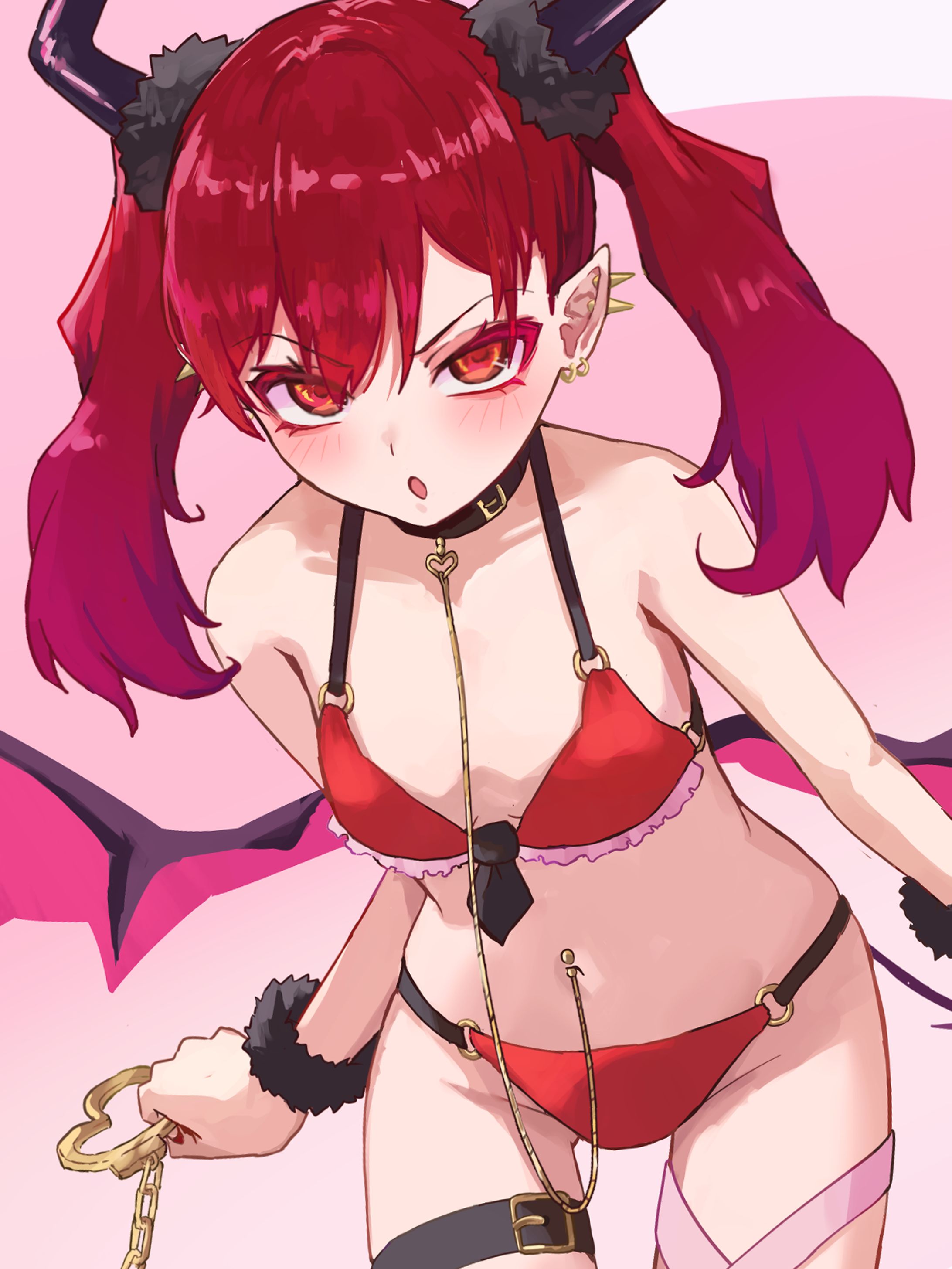 OC トゲハート水着サキュバスちゃん-1