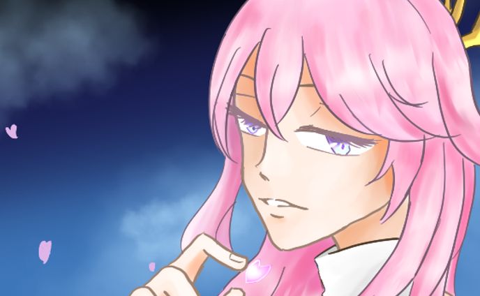 二次創作（原神　八重神子）
