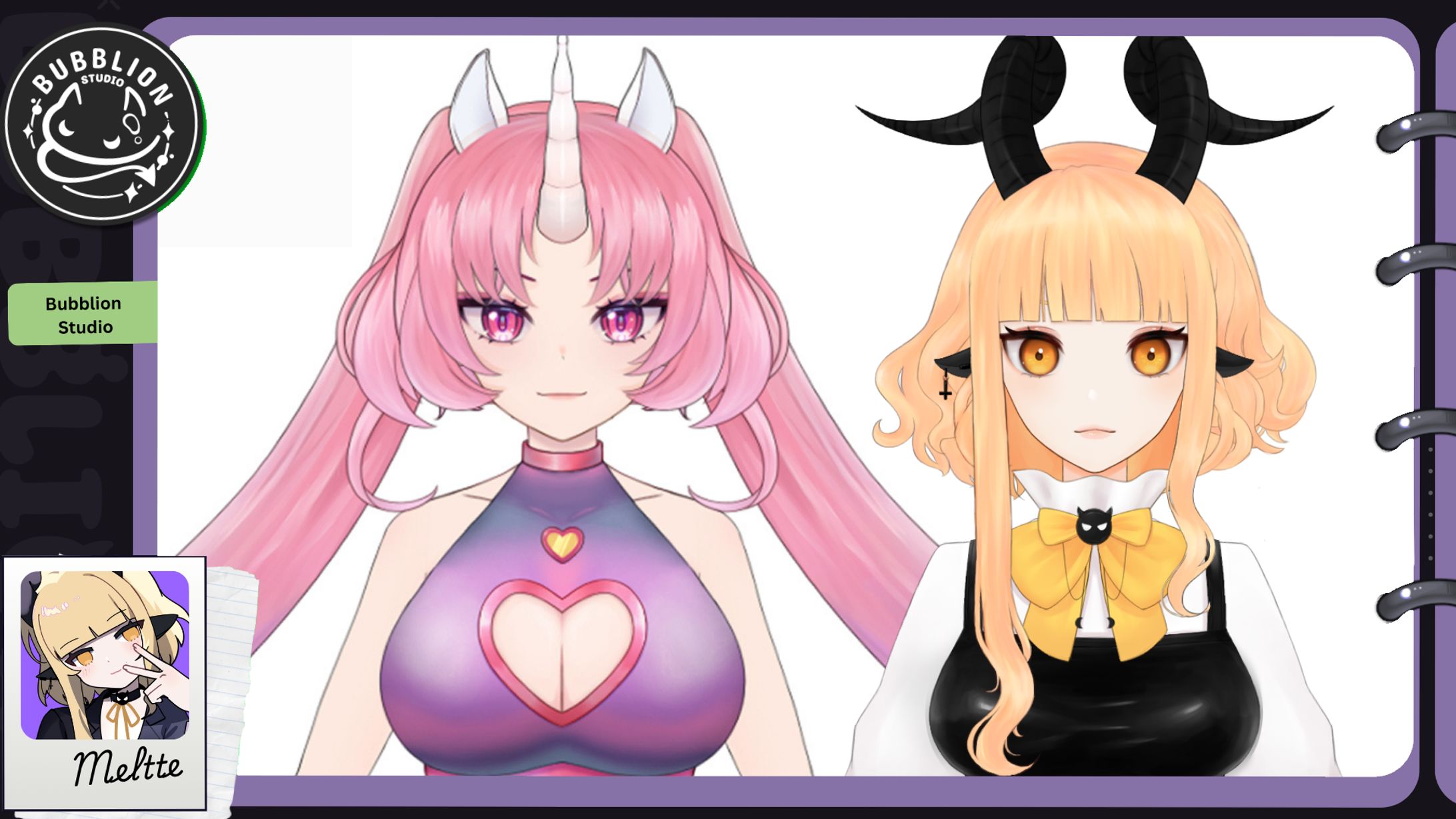 Vtuber Model Art | Meltte-1