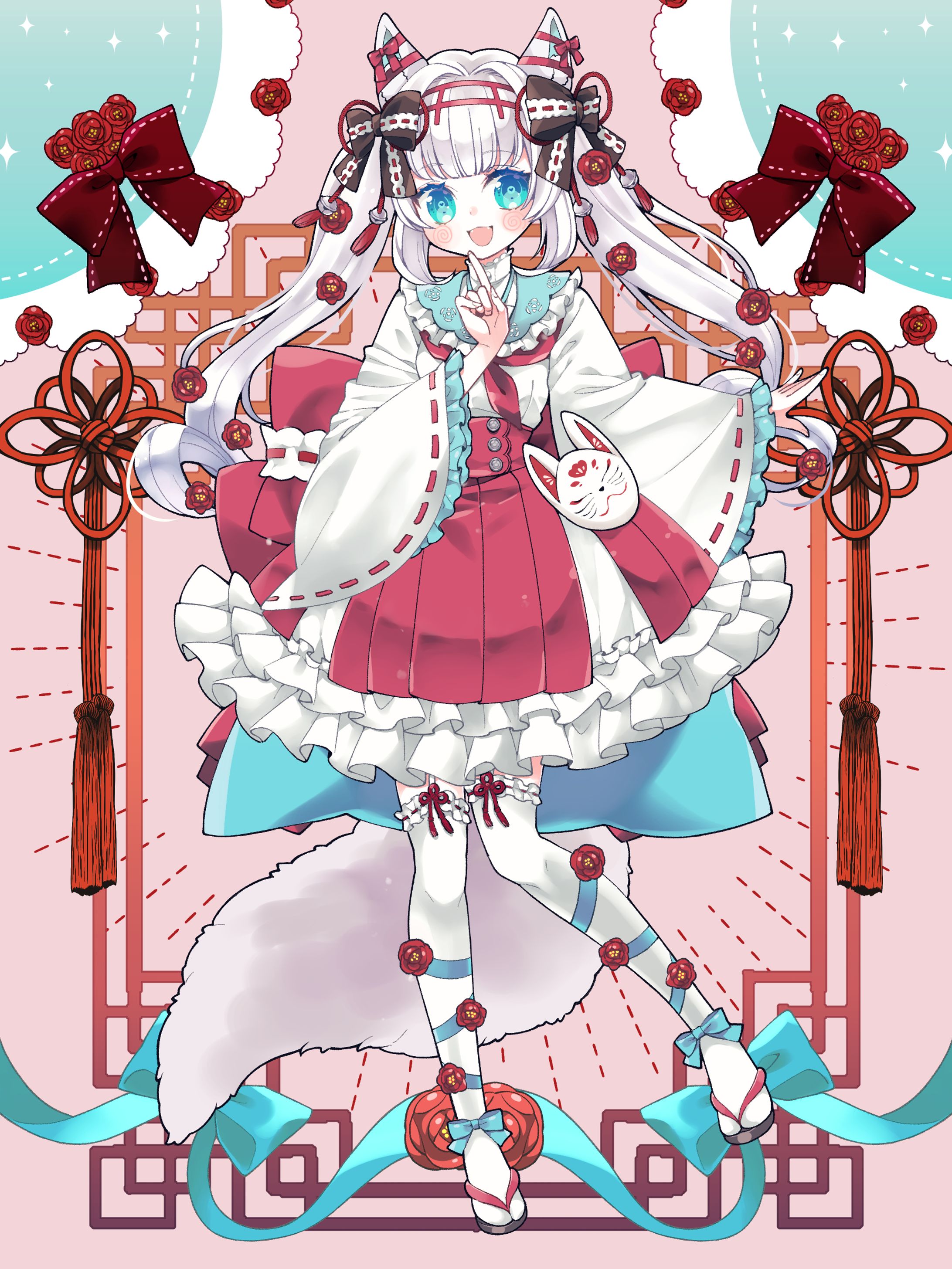 キツネの女の子-1