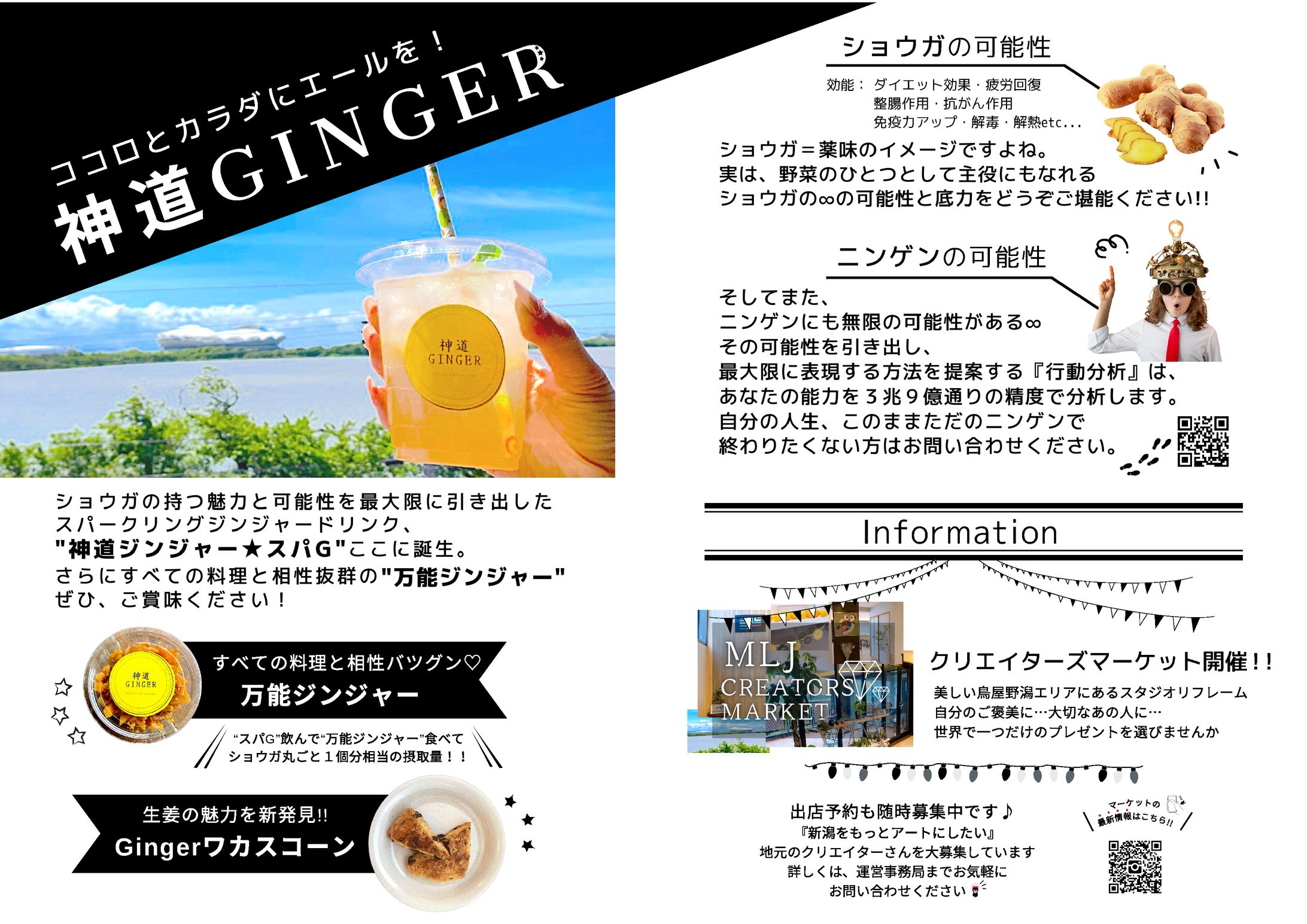 自家製ジンジャーエール／フライヤー-1