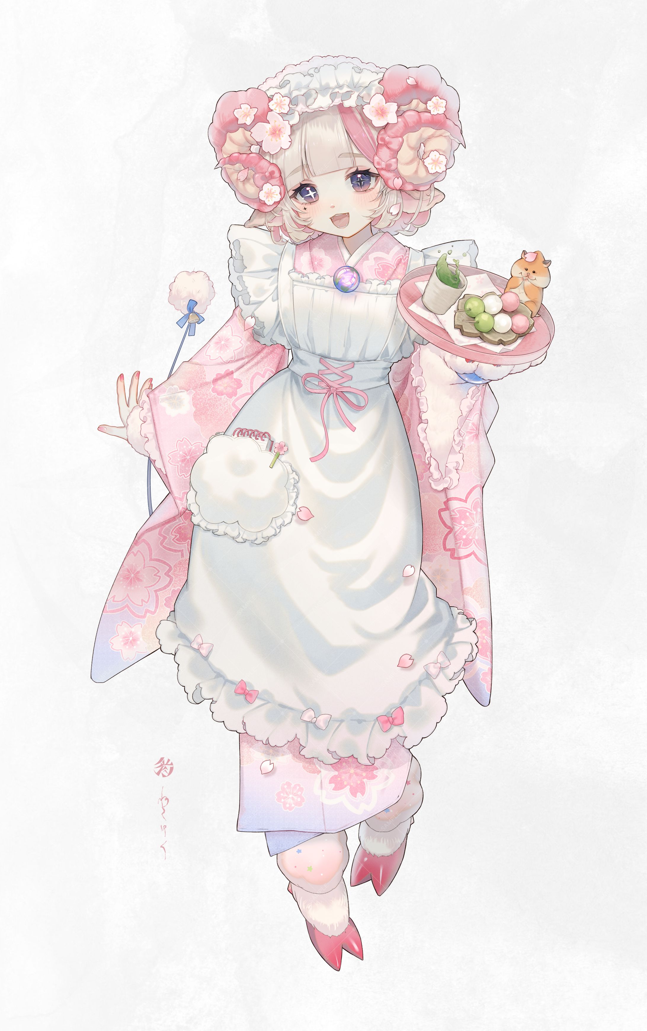 【イラスト】アンノーン・セカイ様 立ち絵-1