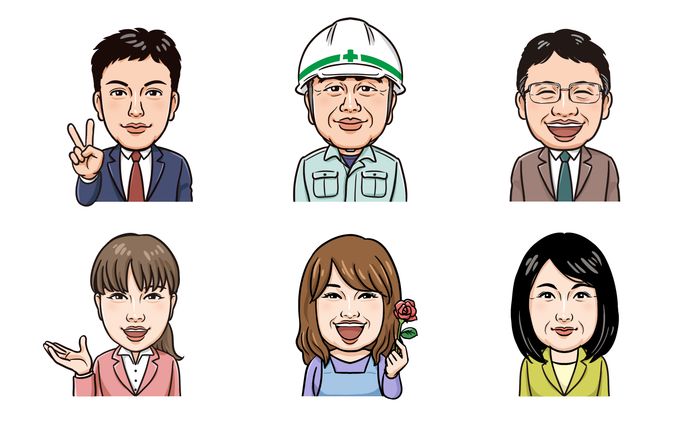 似顔絵