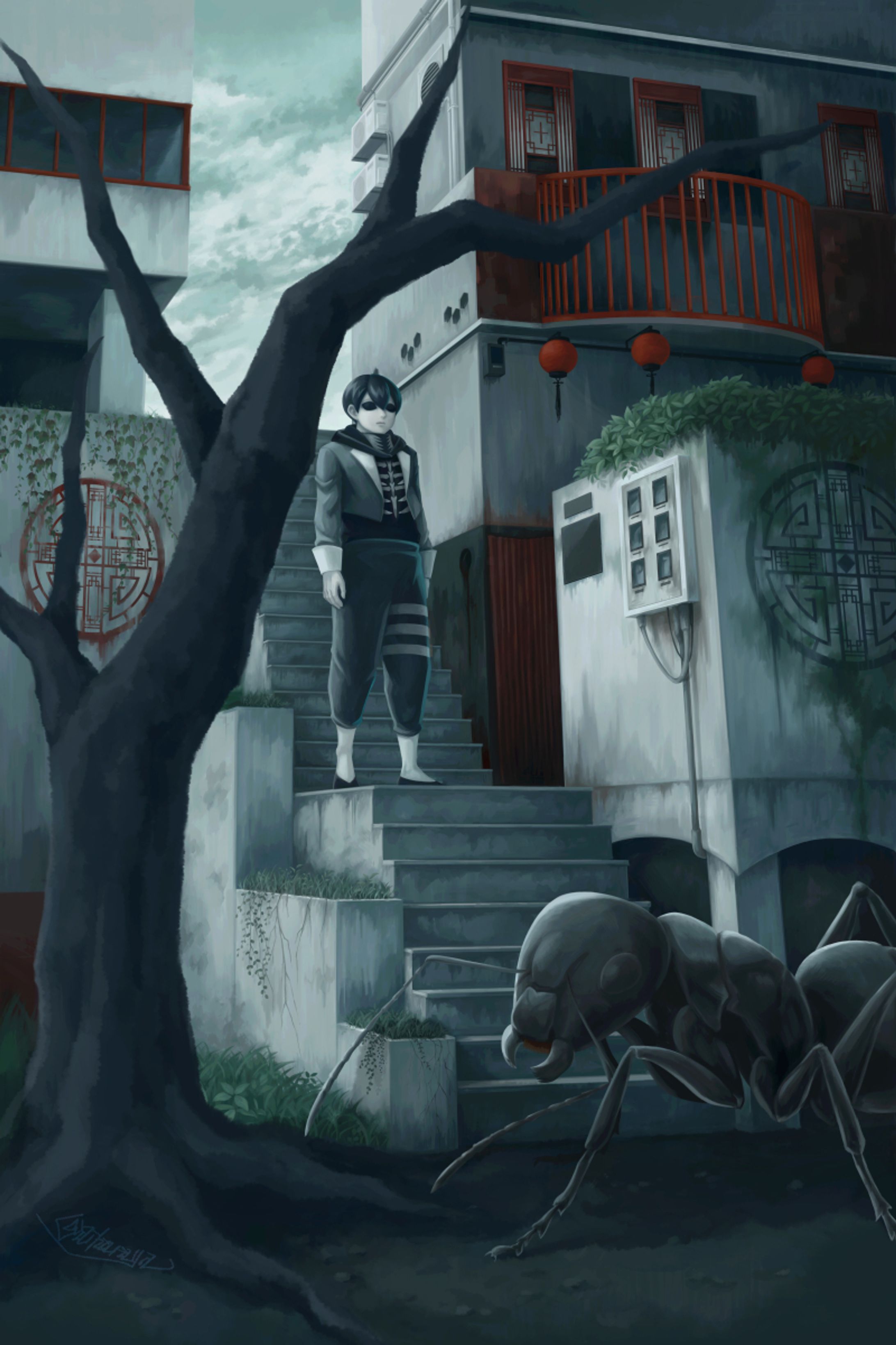 或るアリの日常-1