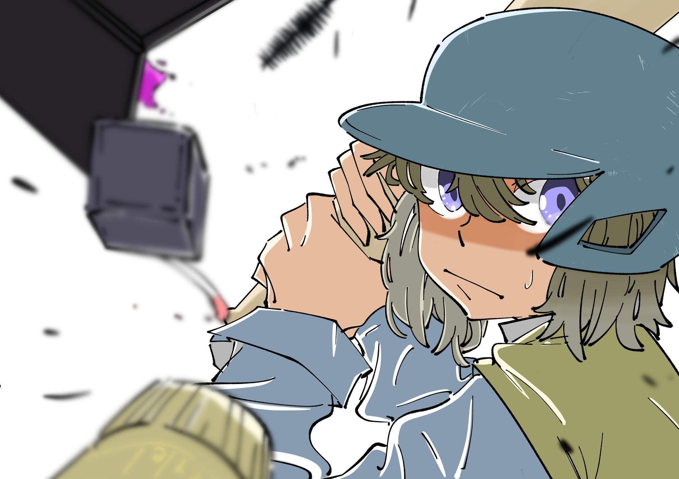 覚悟のバッティング-1