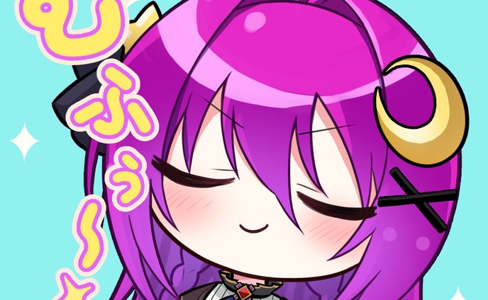 Vtuber若月とわ様イラスト