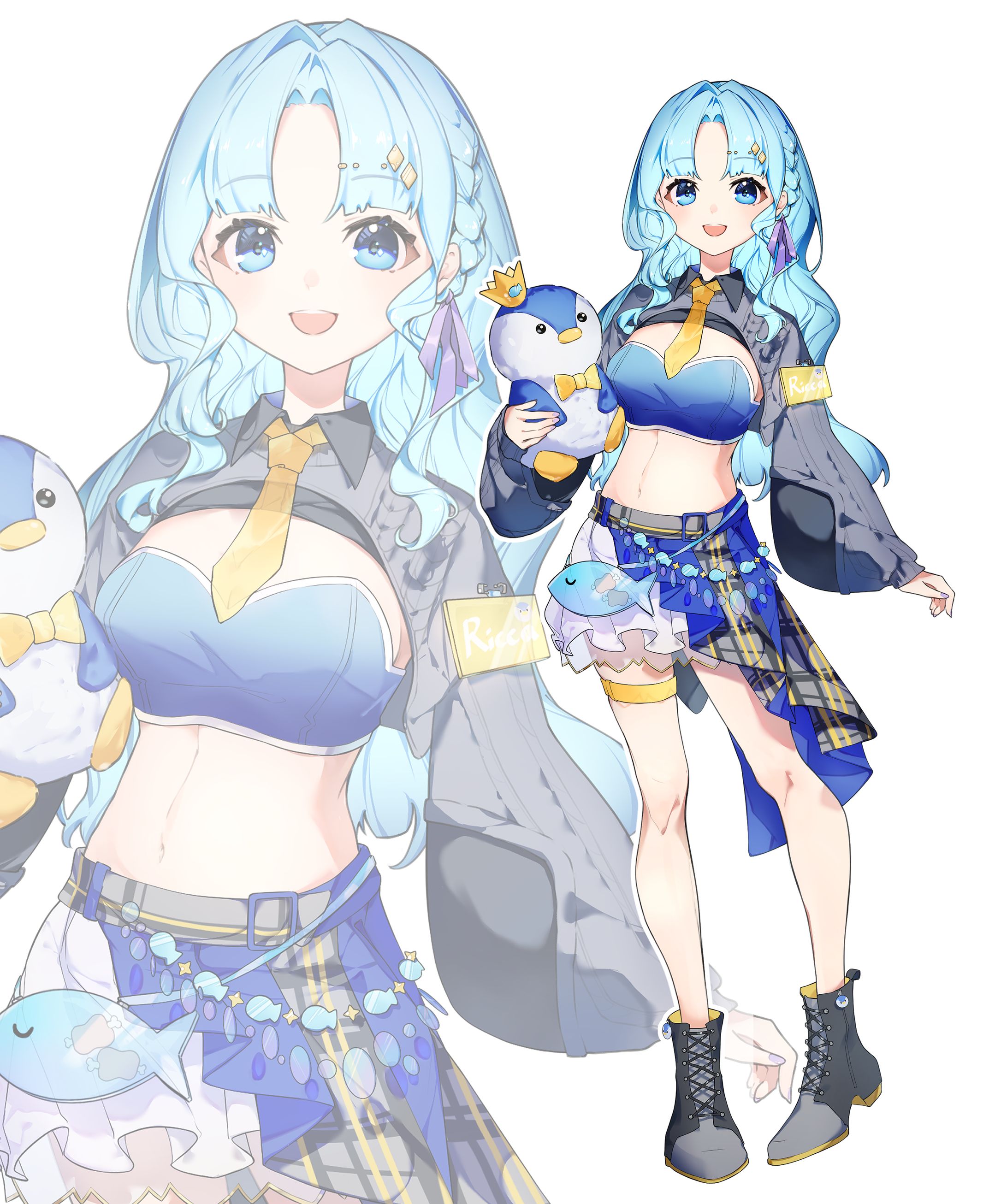リッカ・バトリーク様　立ち絵-1