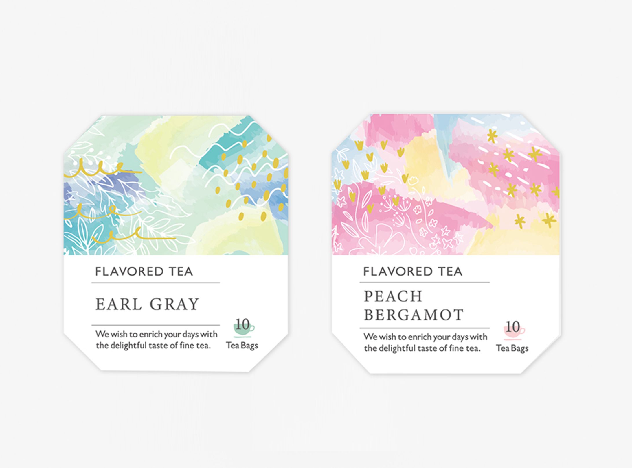 パッケージ / Tea Label-1