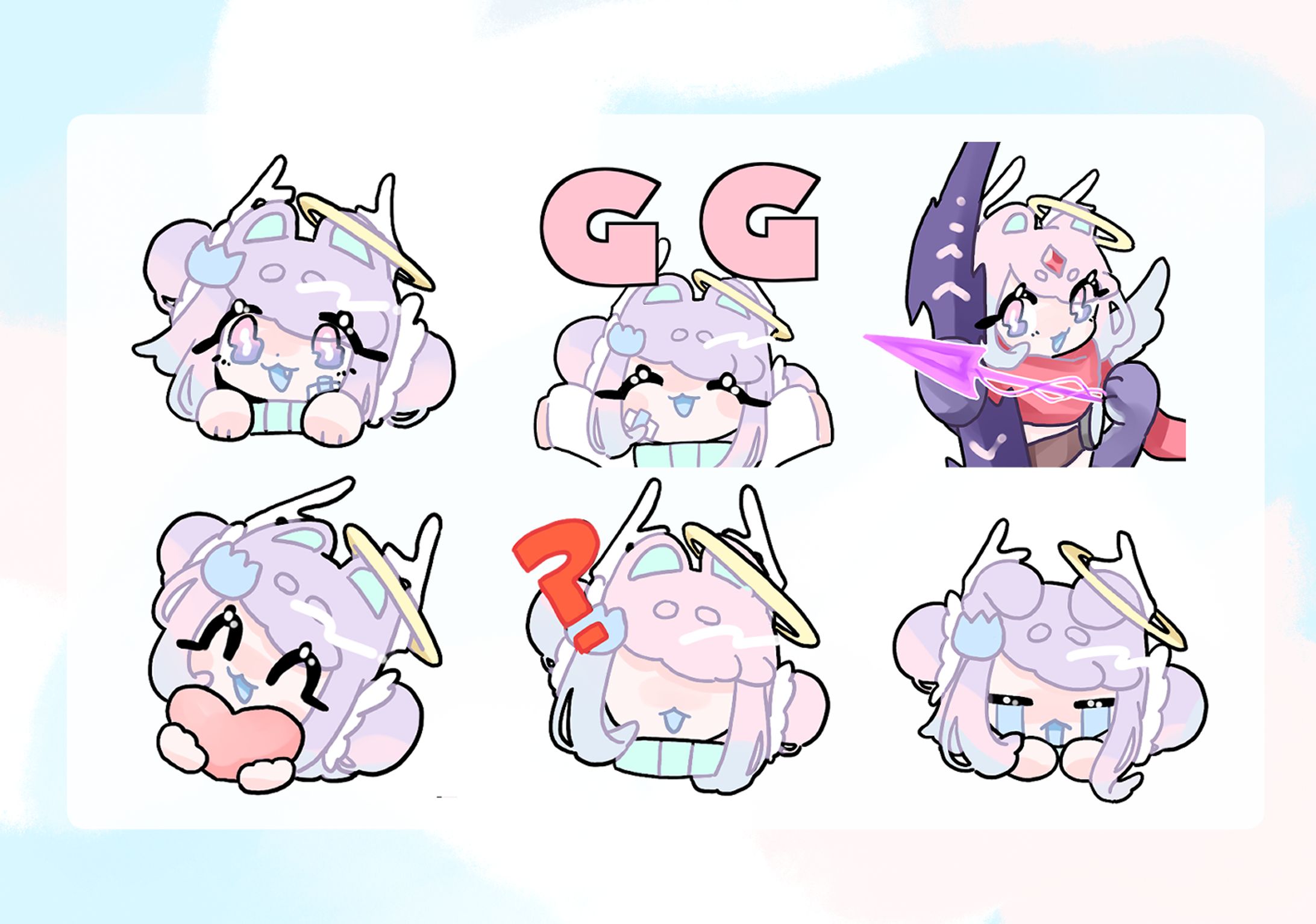 エモート用SDイラスト-1