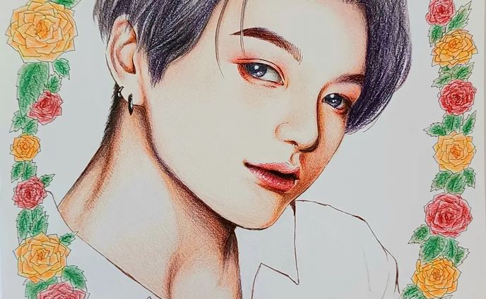 bts
Jungkook

#bts
#btsfanart 
#Jungkook 
#illustration 
#drawing 
#アナログ絵 
#イラスト⁡⁡
⁡#似顔絵 ⁡
⁡#色鉛筆似顔絵 ⁡
⁡#ジョングク ⁡
⁡#グク⁡
⁡#army