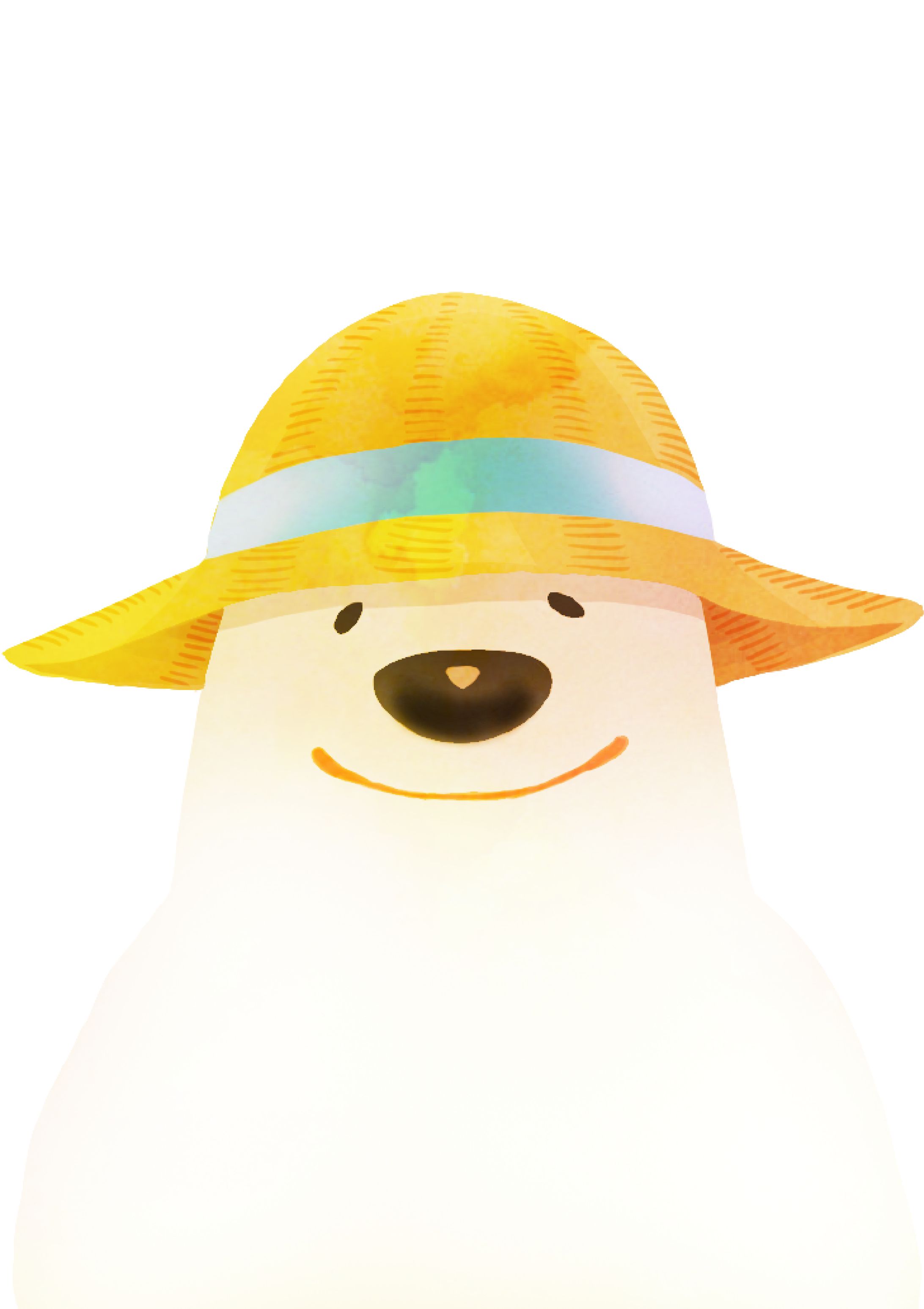 自社マスコットキャラクターの暑中見舞い-1