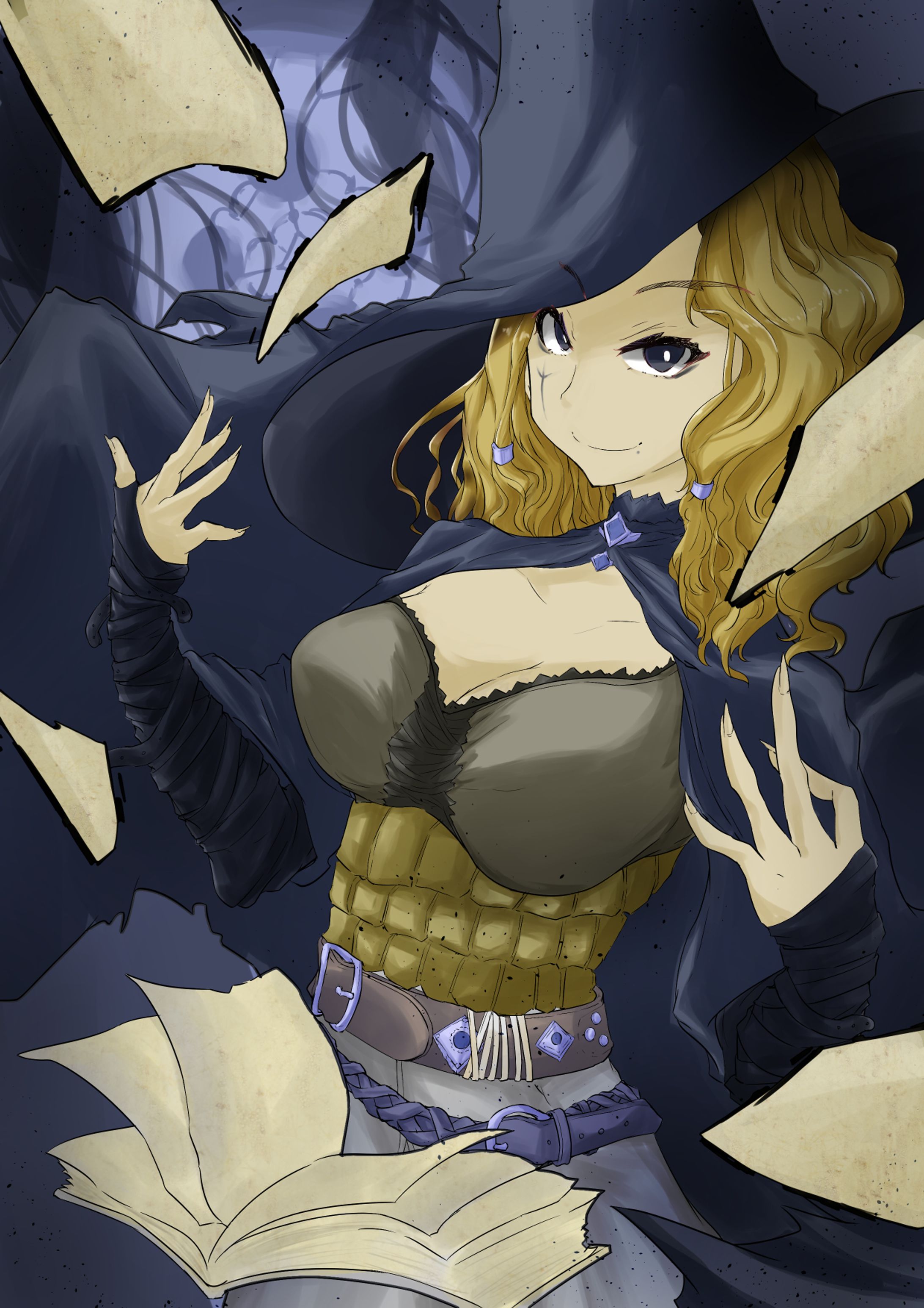 魔女王、ターシャ【MTGファンアート】-1
