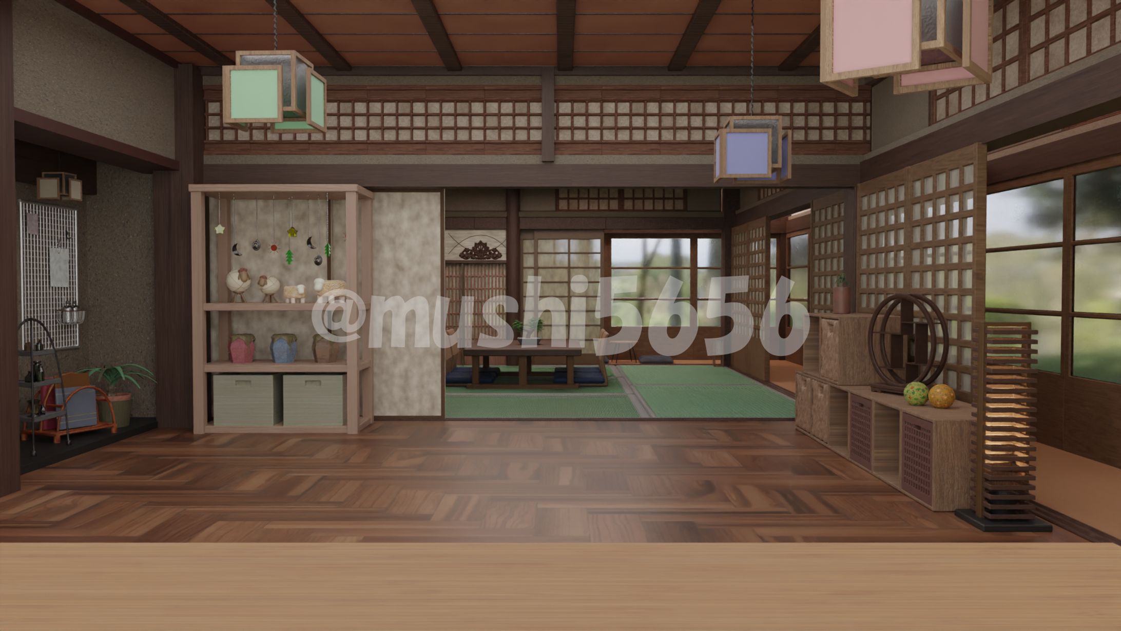 明々メイ様の配信背景-1