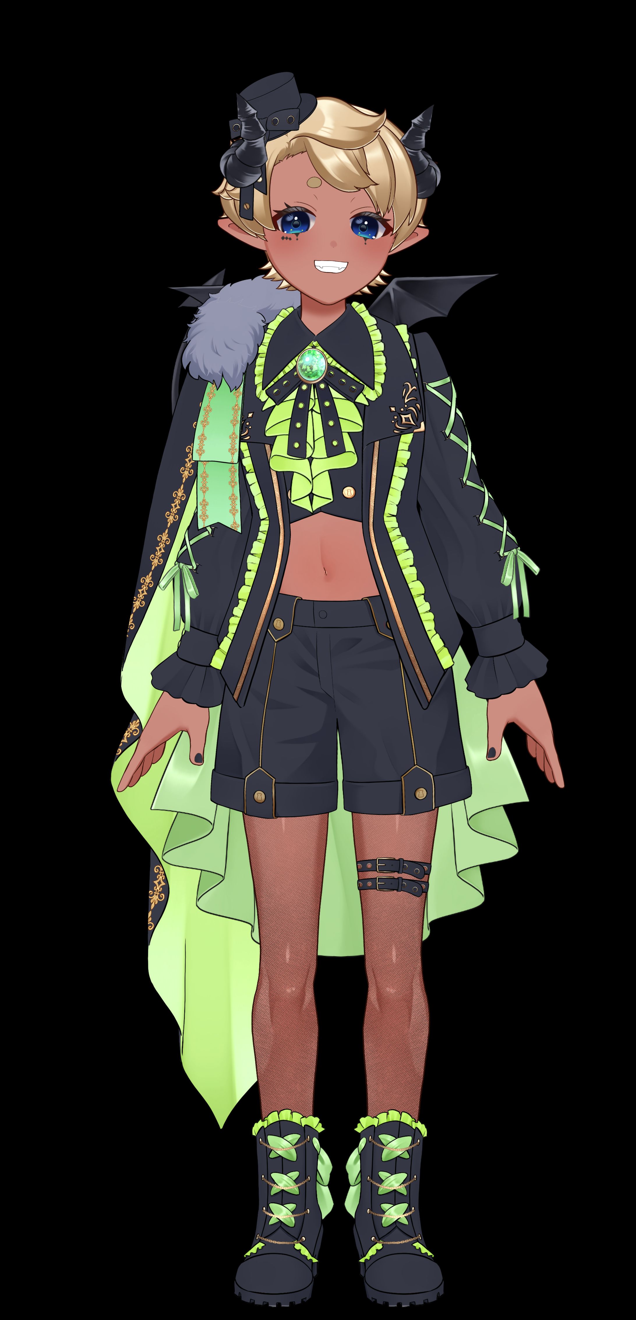 天使悪魔衣装Live2D-1