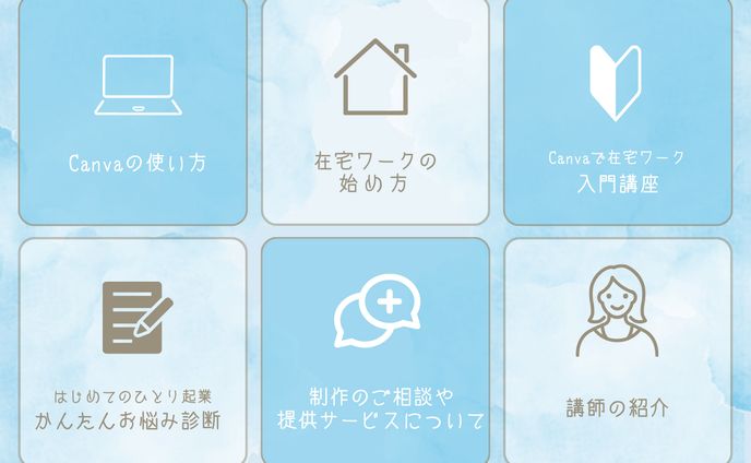 LINEリッチメニュー（オンラインスクール）