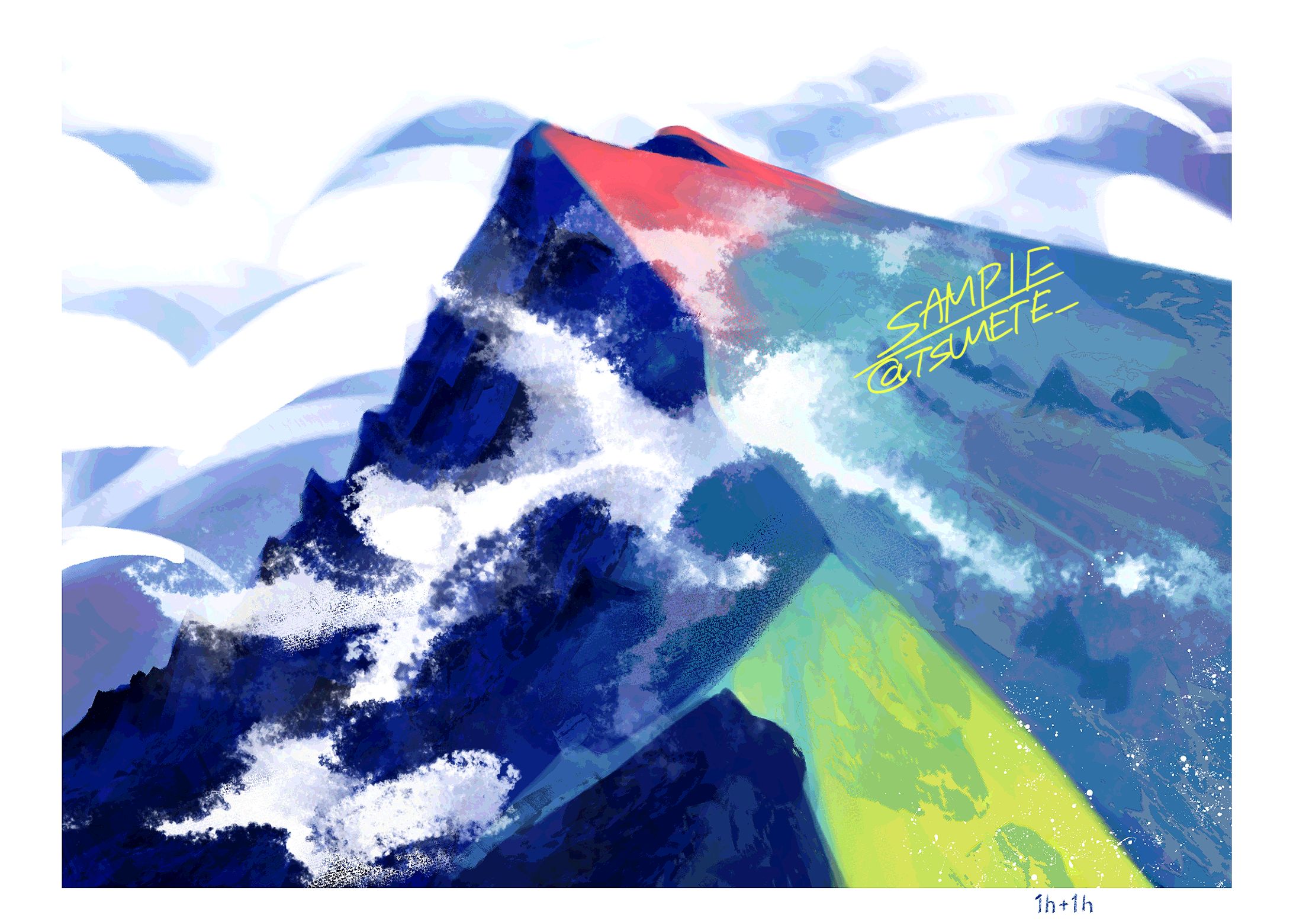 創作／風景／山脈-1