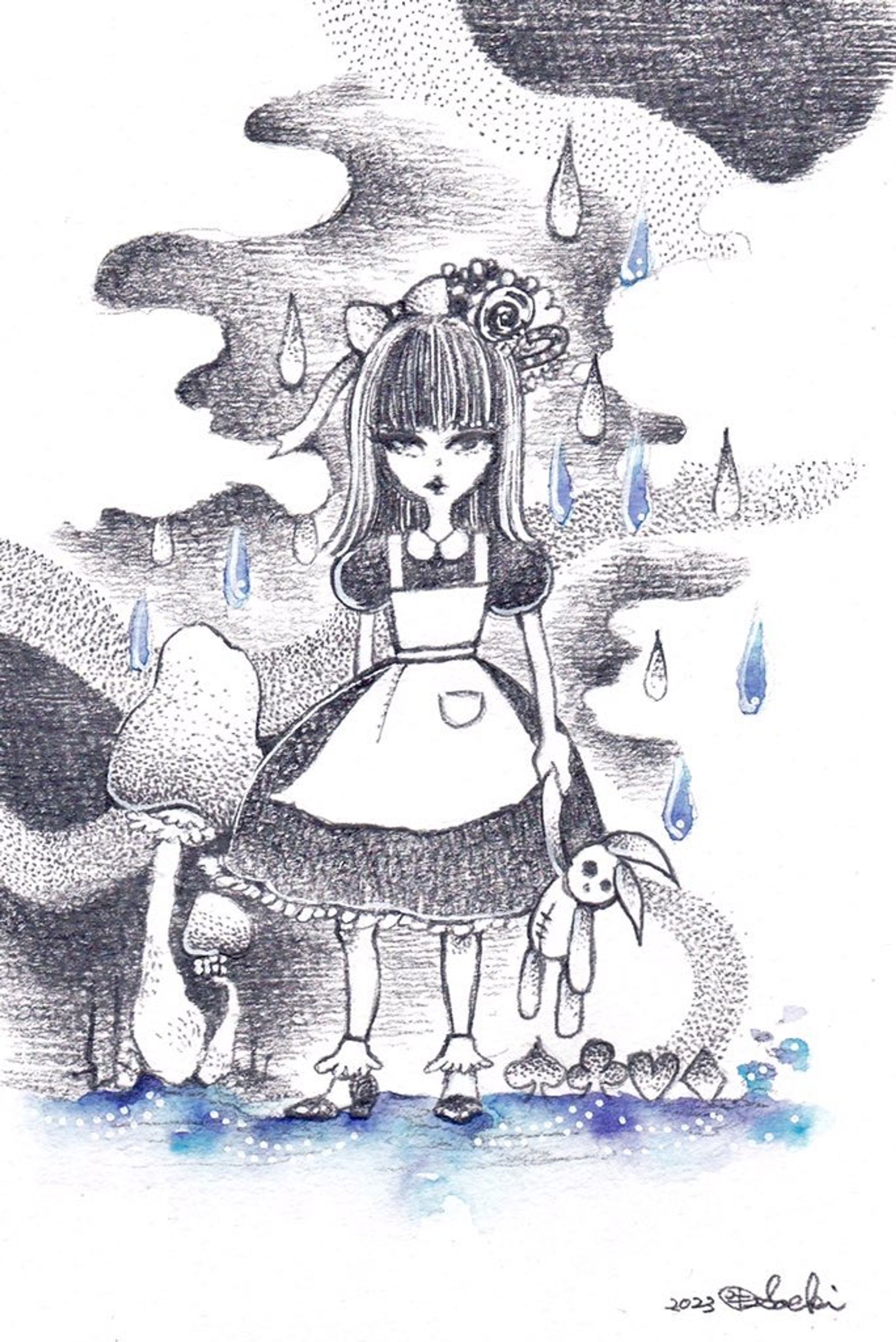 作家 Alice Candy. さんイメージイラスト ダークver.-1