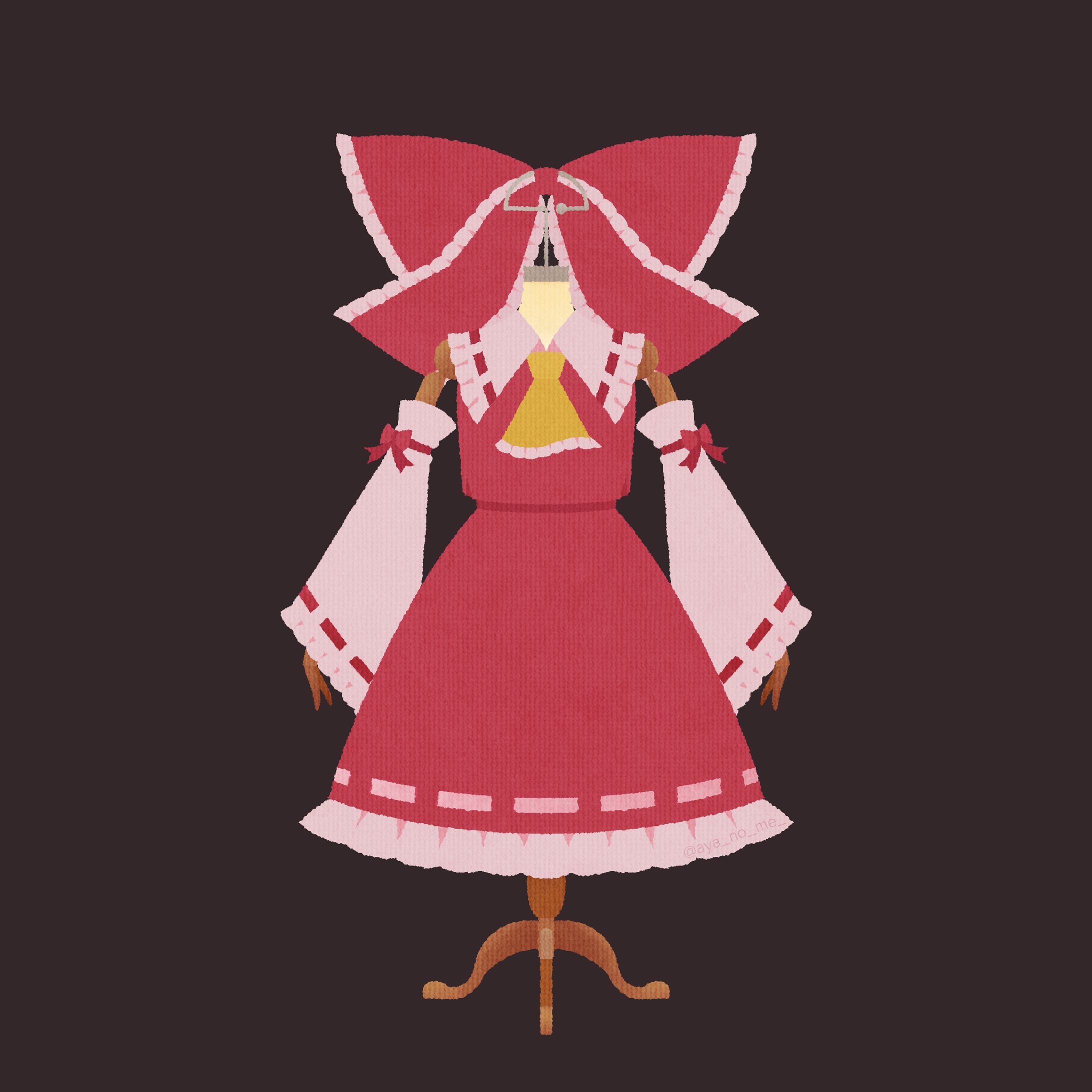 博麗霊夢　服飾-1
