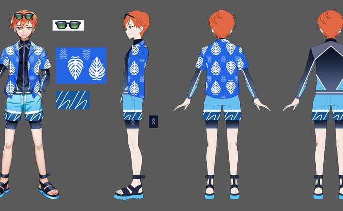 comic、costume design