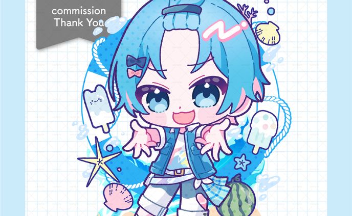 個人様ご依頼SDイラスト