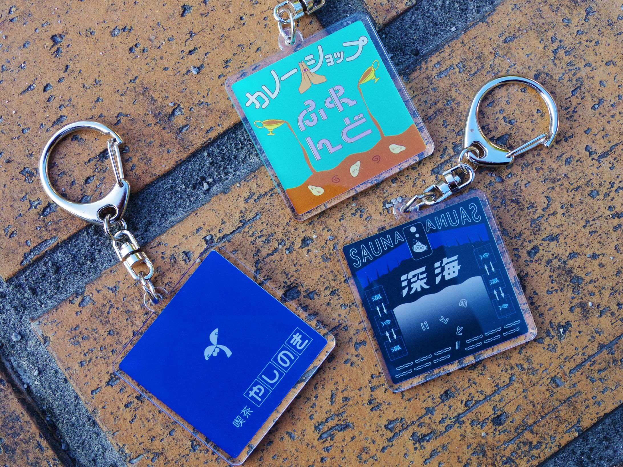 Goods｜作字アクリルキーホルダー-1