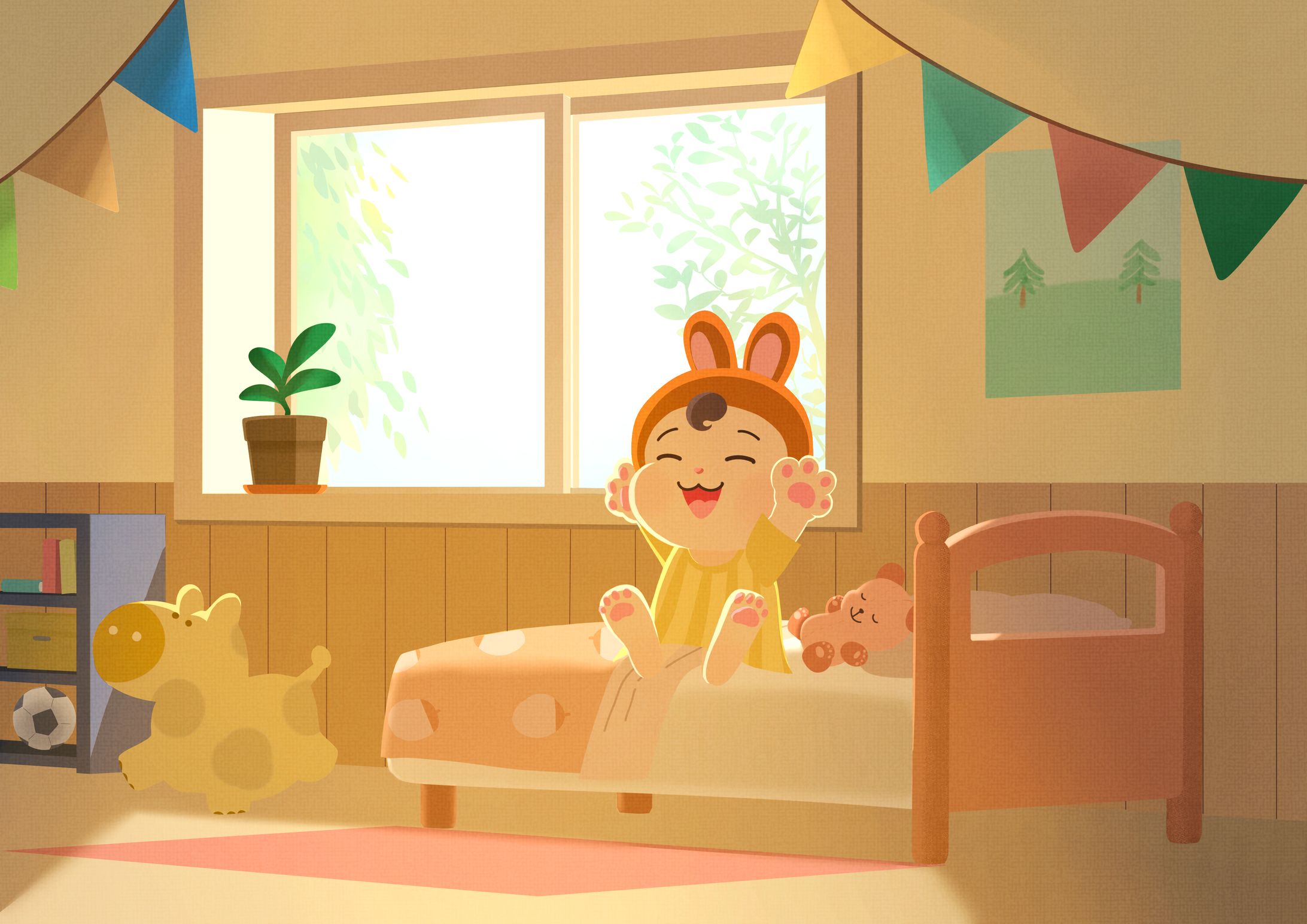 幼児向けキャラクターイラストイメージ-1