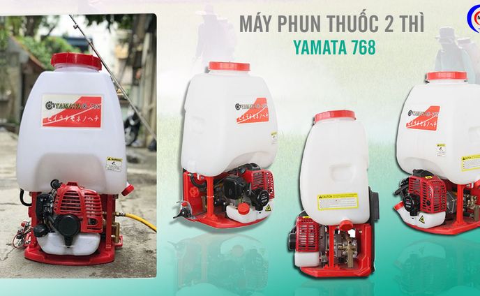 Máy phun thuốc trừ sâu chạy bằng xăng 2 thì Yamata