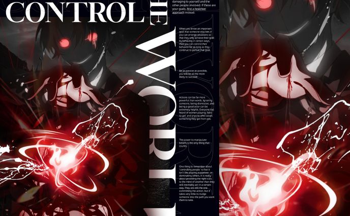 Ayanokouji Manipulation - Poster