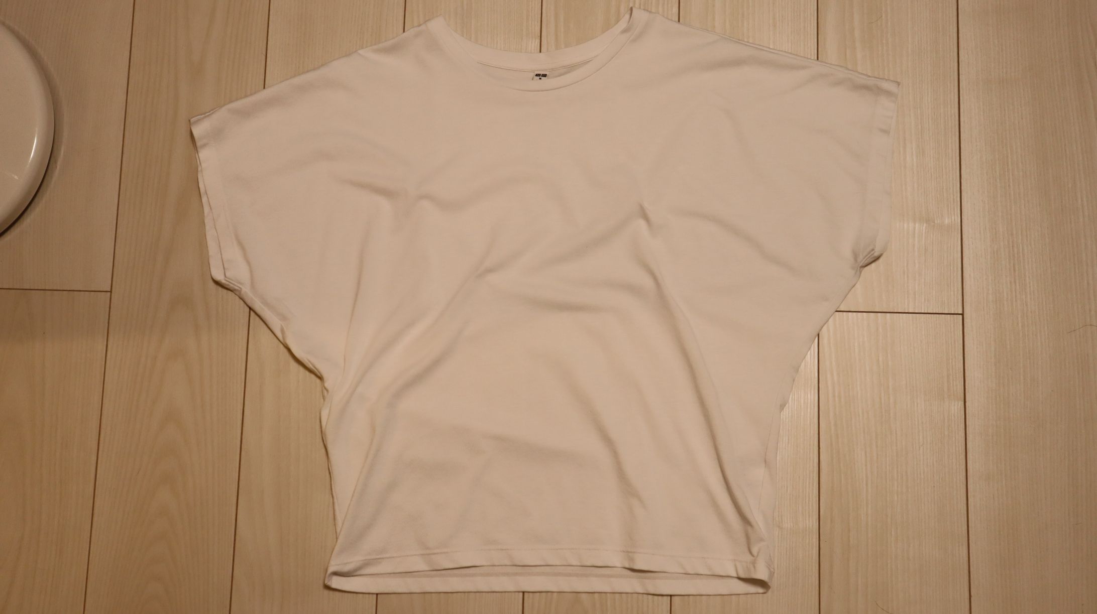 Tシャツのしわ取り-1